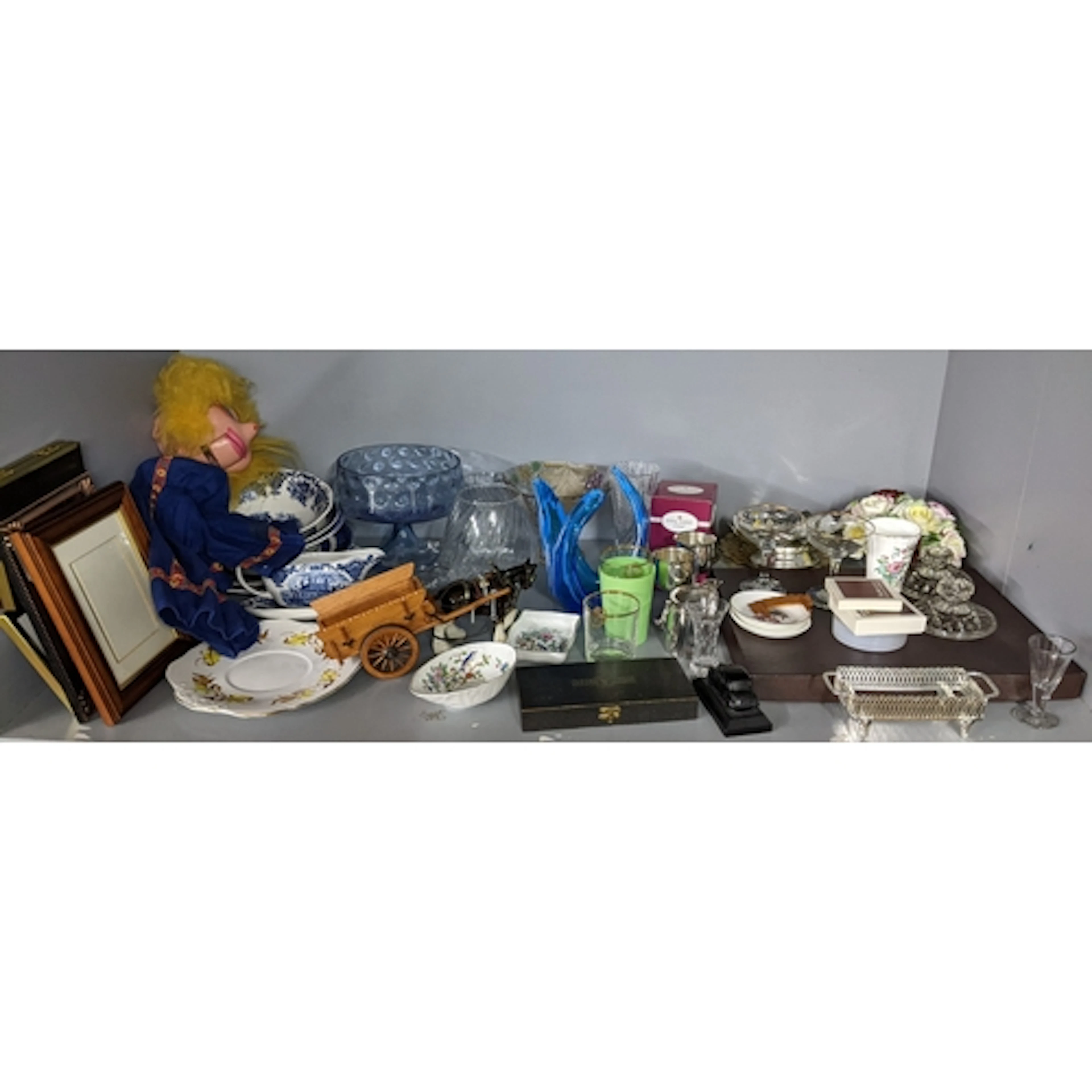 A mixed lot to include a Pelham ventriloquial puppet, Babych...
