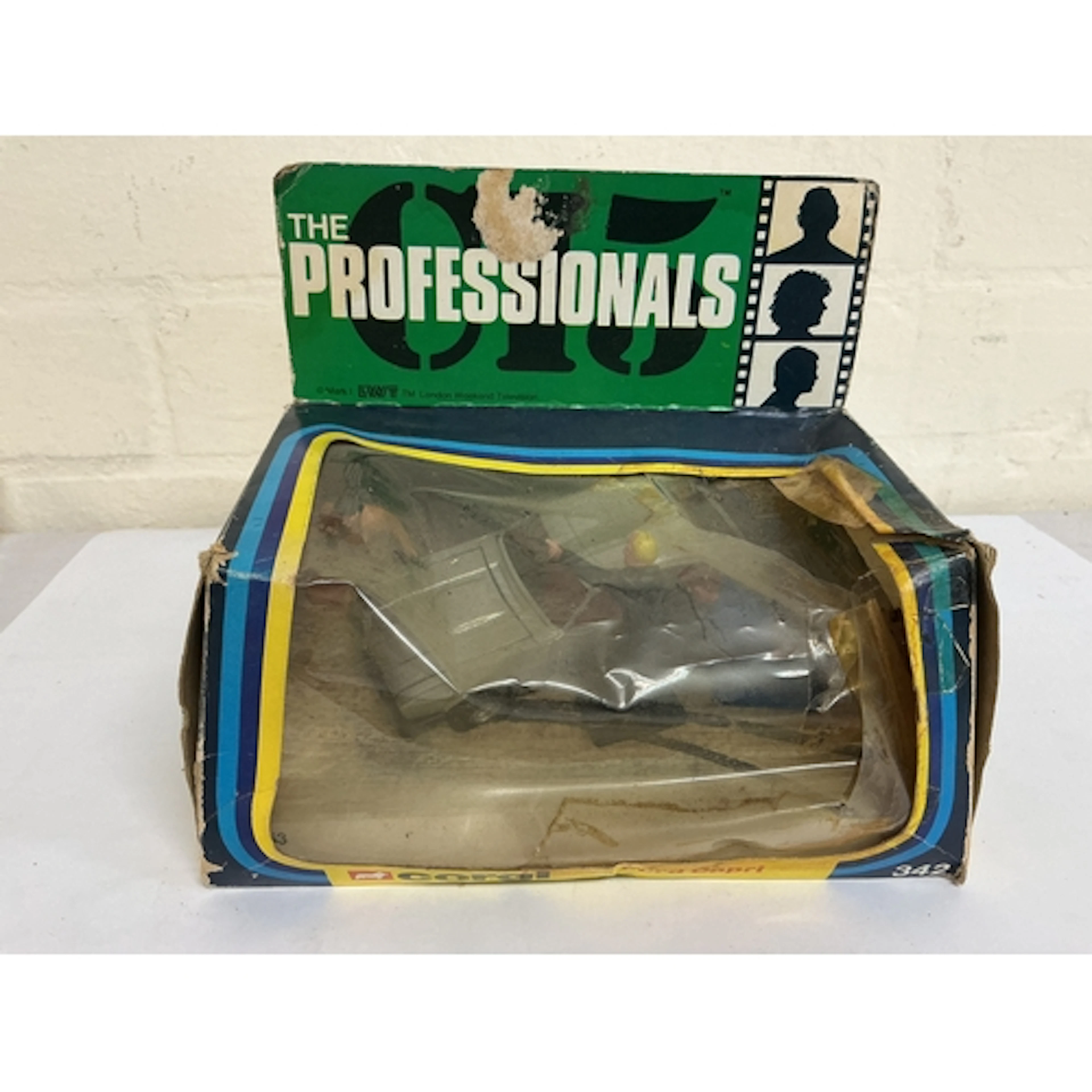 A Boxed Corgi The Professionals Ford Capri #342. Box Is In A...