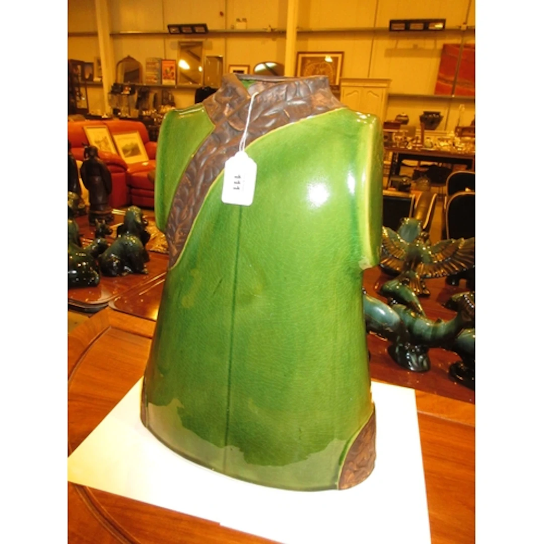 Chinese Pottery Torso Vase, 44cm
