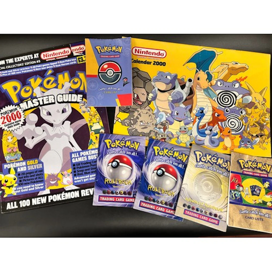A Pokémon Master Guide, a Nintendo Pokémon Official Magazine...