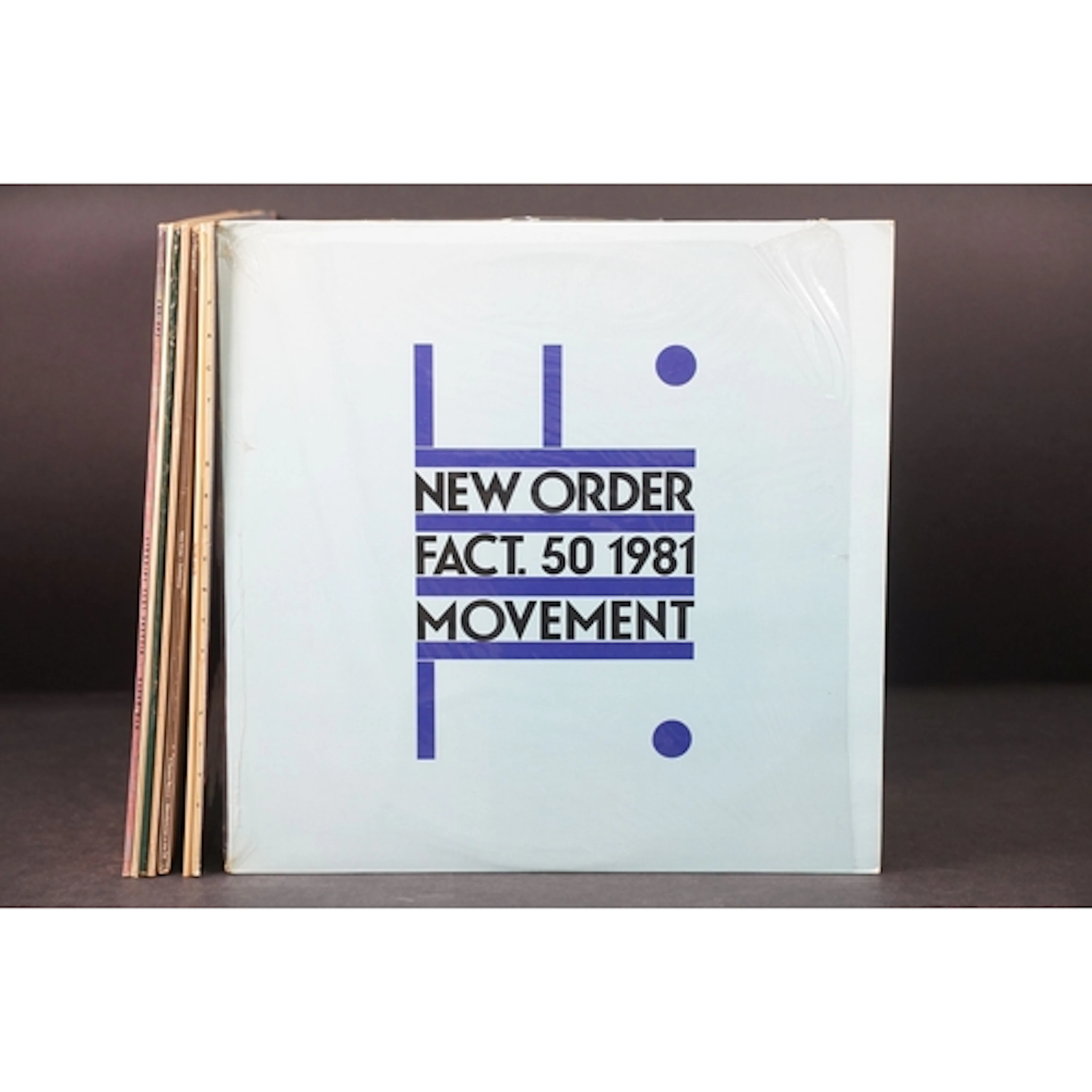 Vinyl - 5 New Order LP’s on Factory Records and 3 x 12” to i...