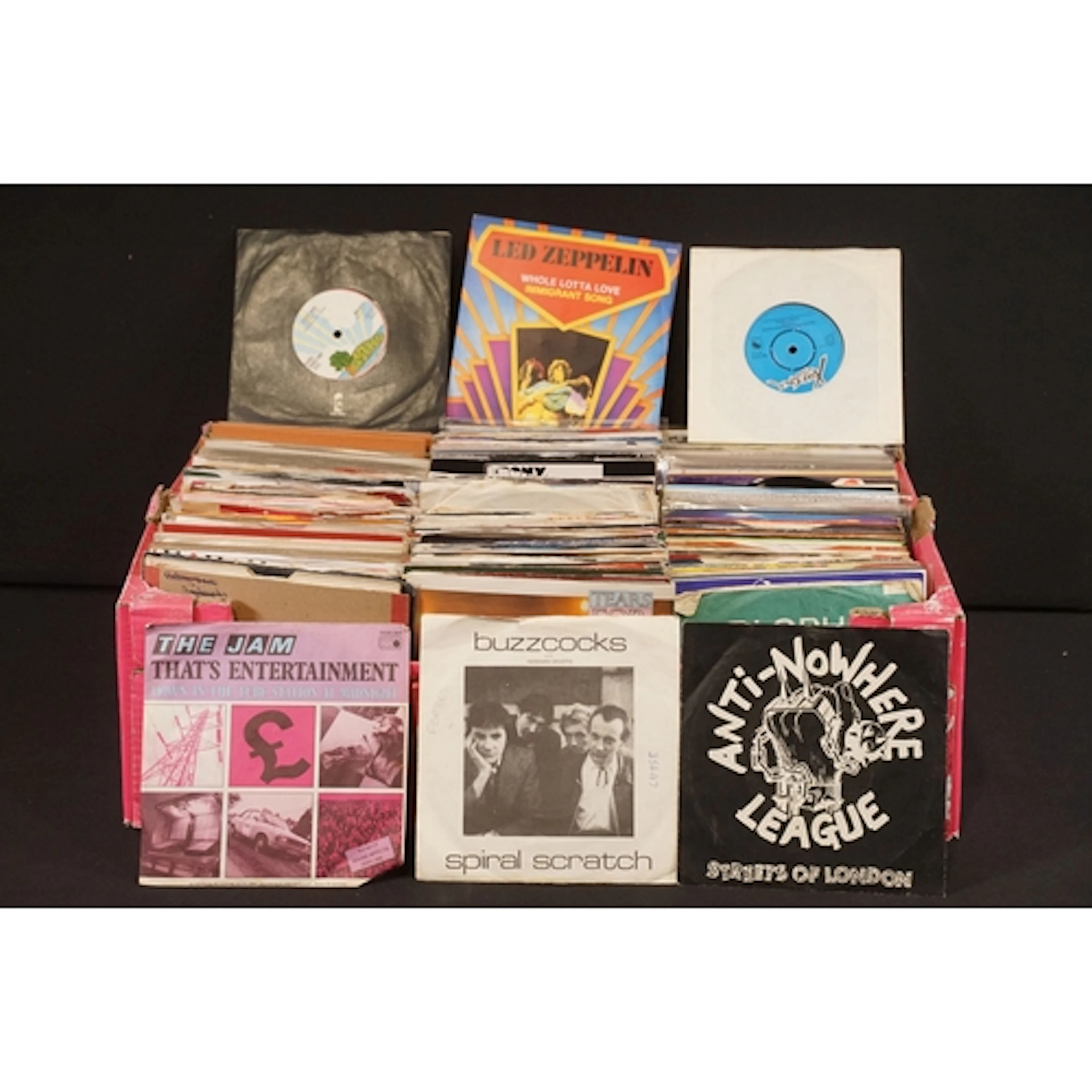 Vinyl - Over 400 Rock & Pop 7" singles to include Buzzcocks,...
