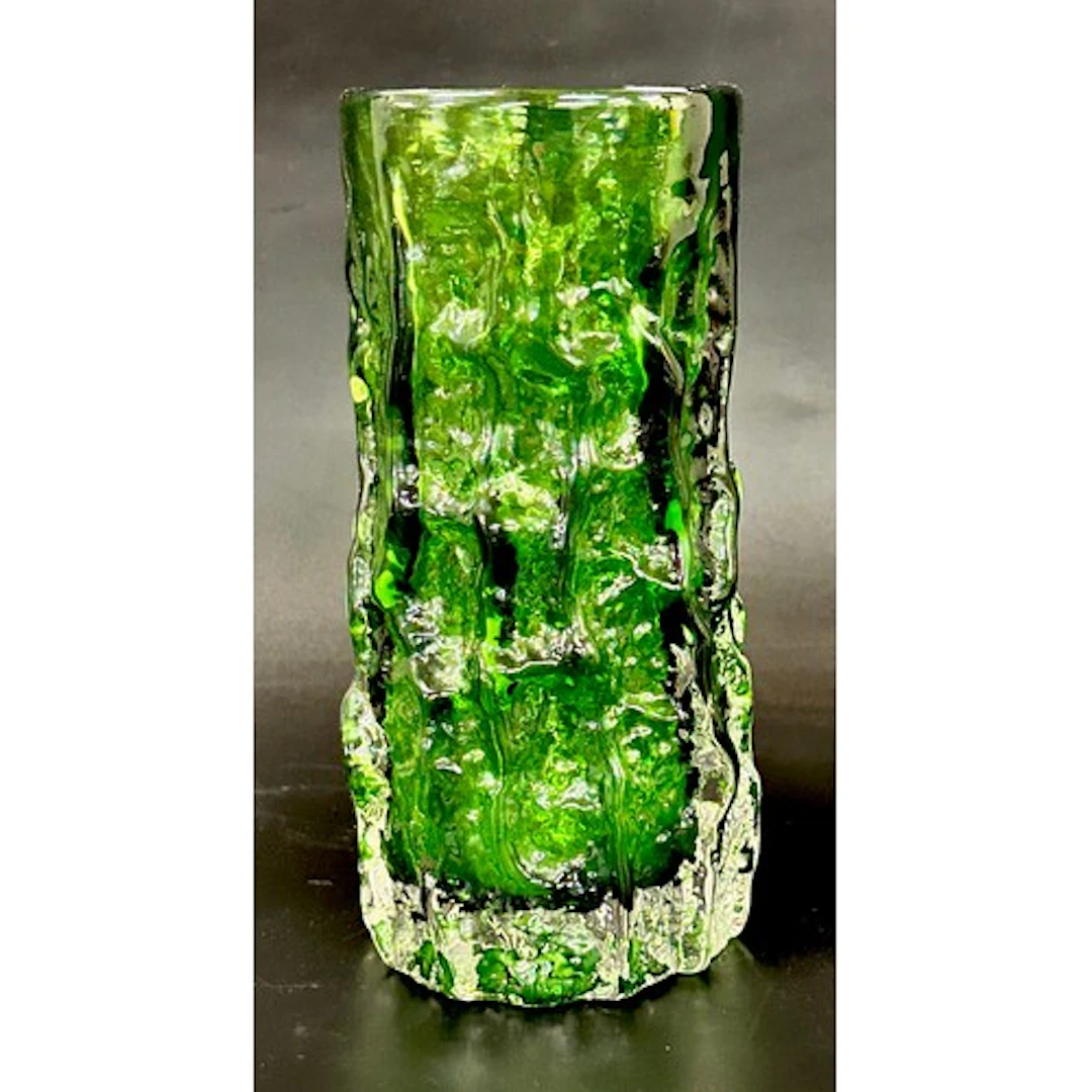 Geoffrey Baxter for Whitefriars; a textured glass Bark Meado...