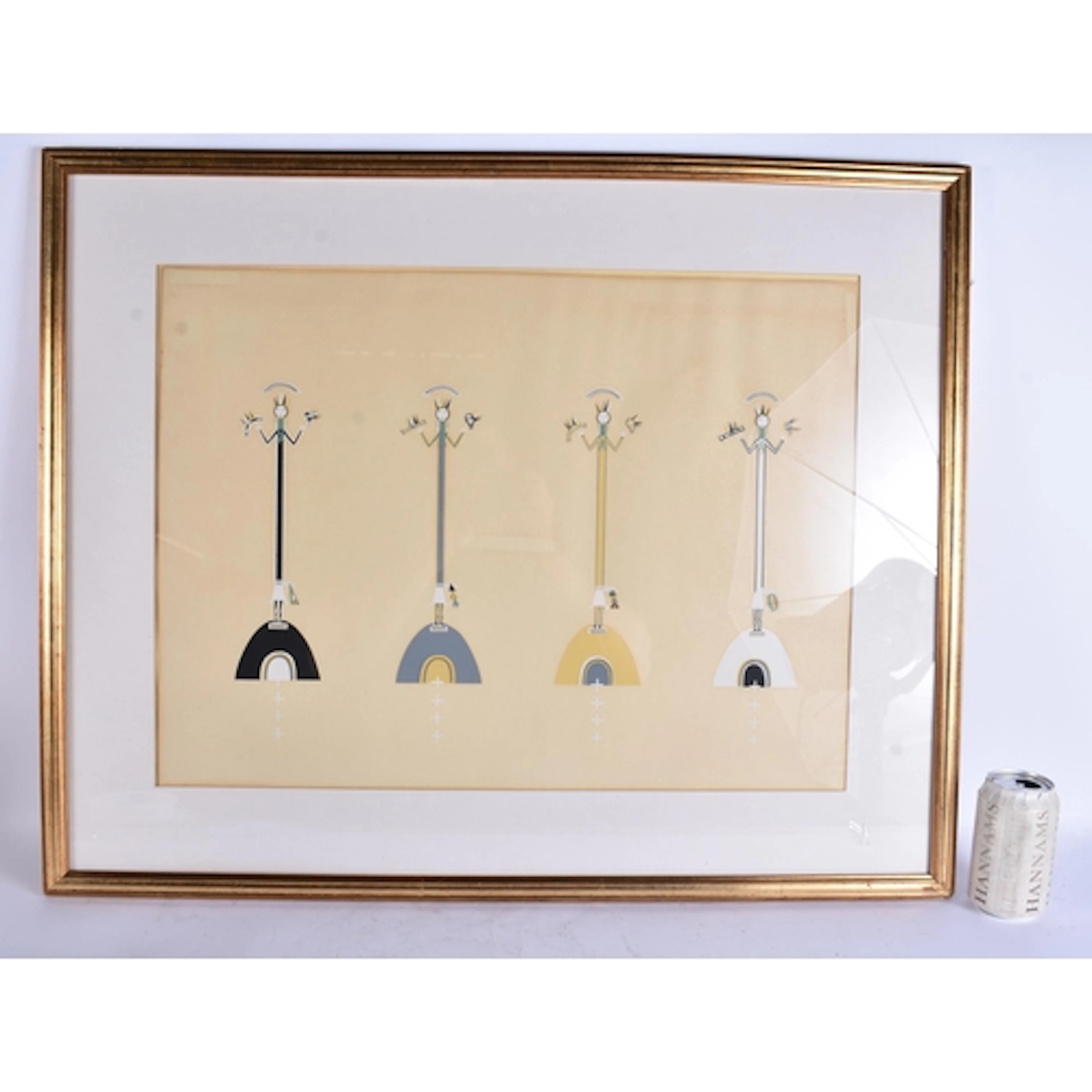 Maud Oakes (1903-1990) American, Tribal lithograph, Navajo. ...