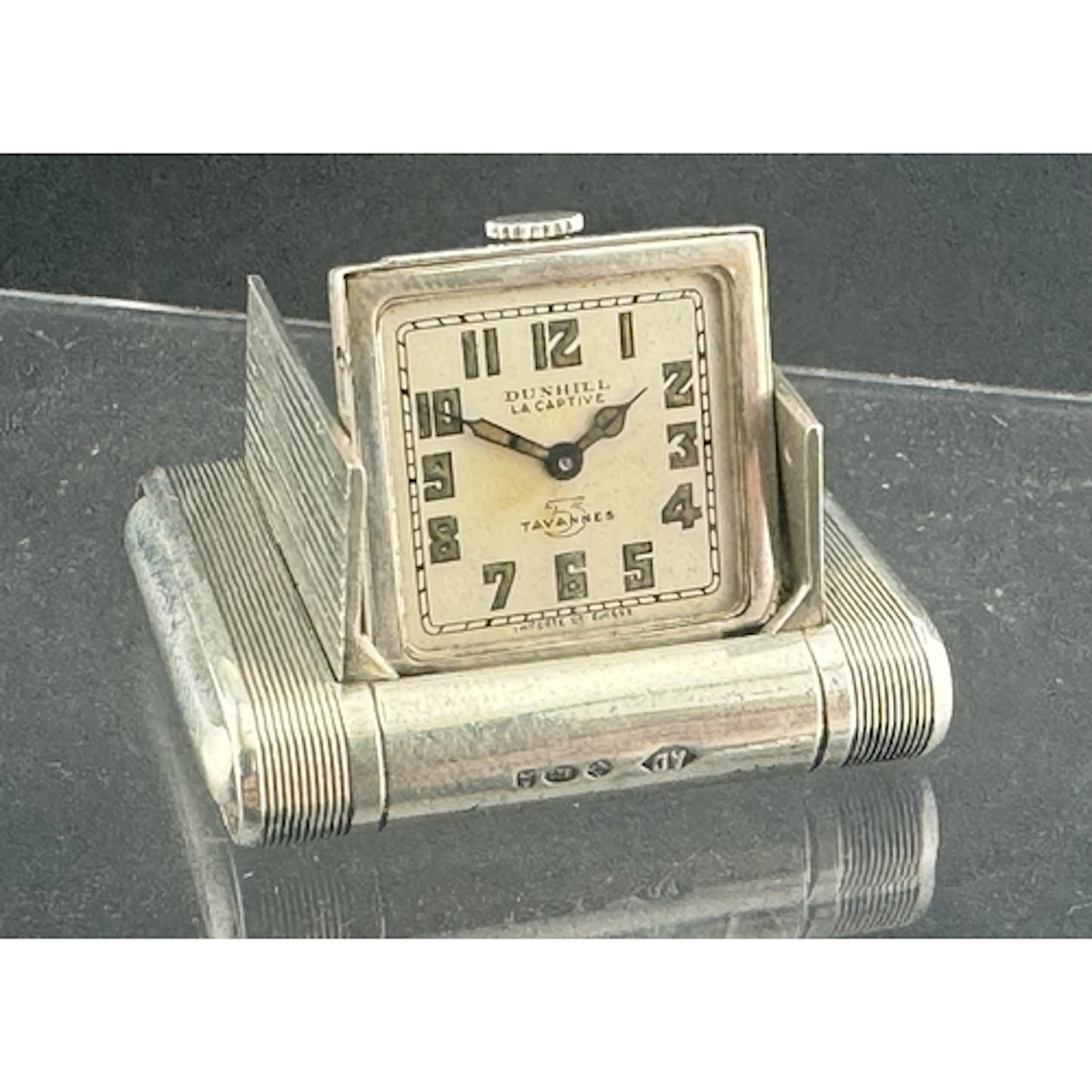 Watches: an Art Deco Tavannes Watch Co Dunhill 'La Captive' ...