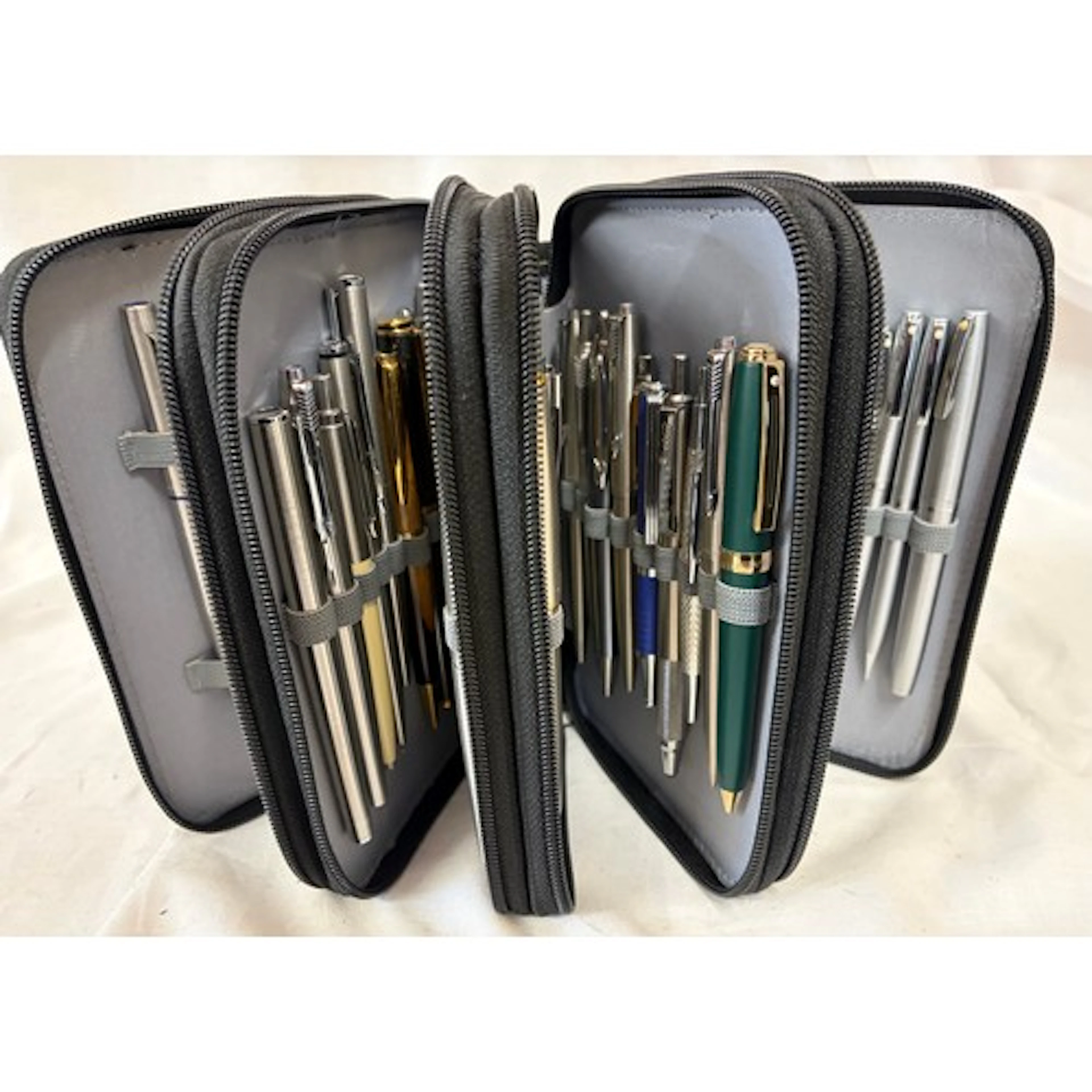 A collection of various pens and pencils to include 7 x Shea...