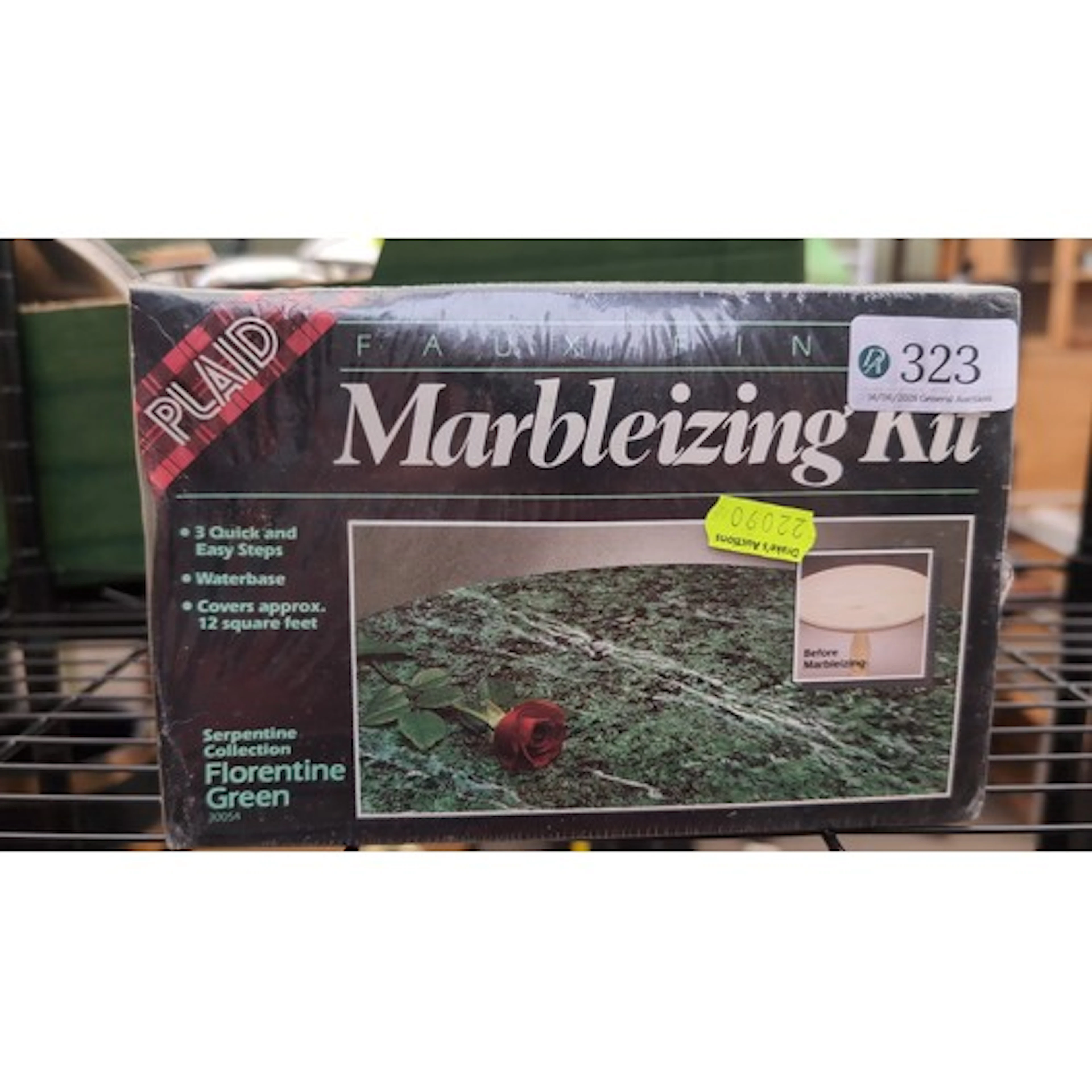 Faux Finishing Marbleizing Kit, Florentine Green from the Se...