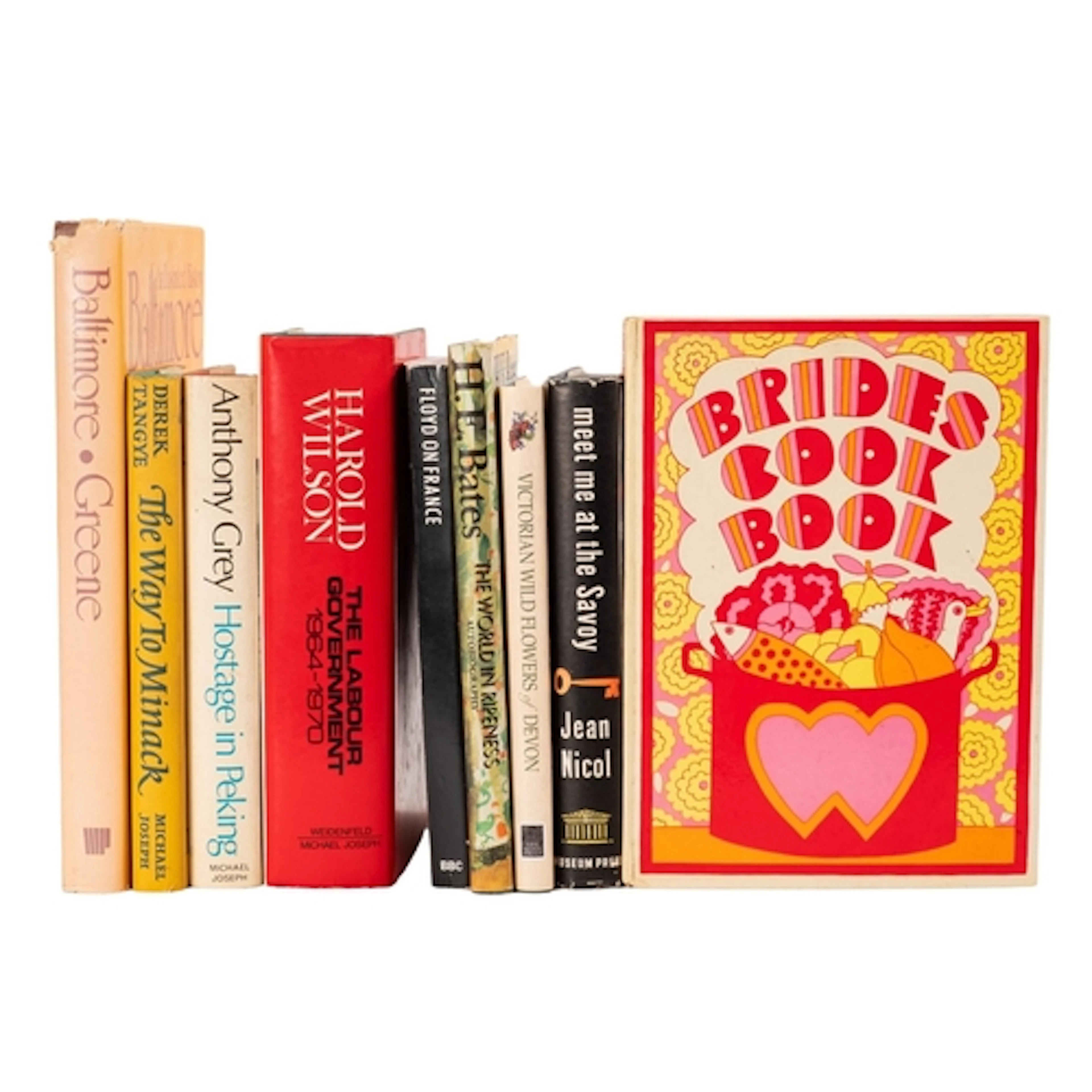SIGNED COPIES & various ephemera. A collection of volumes an...