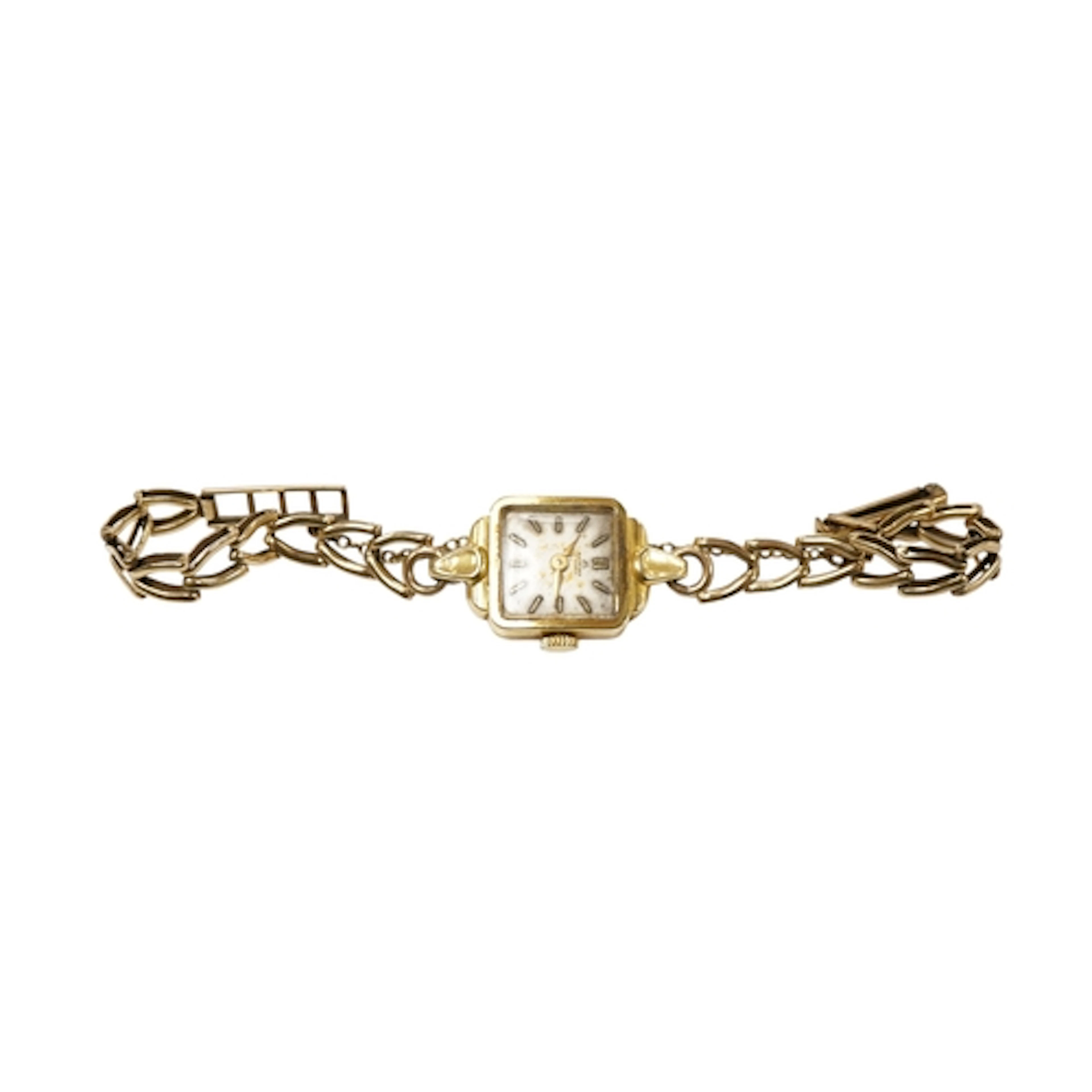 A lady's early 1960's 18k Bucherer manual wind wrist watch, ...
