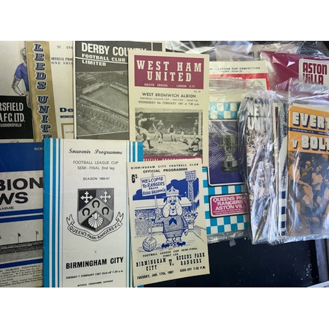 League Cup Semi Final Football Programmes: Complete run from...