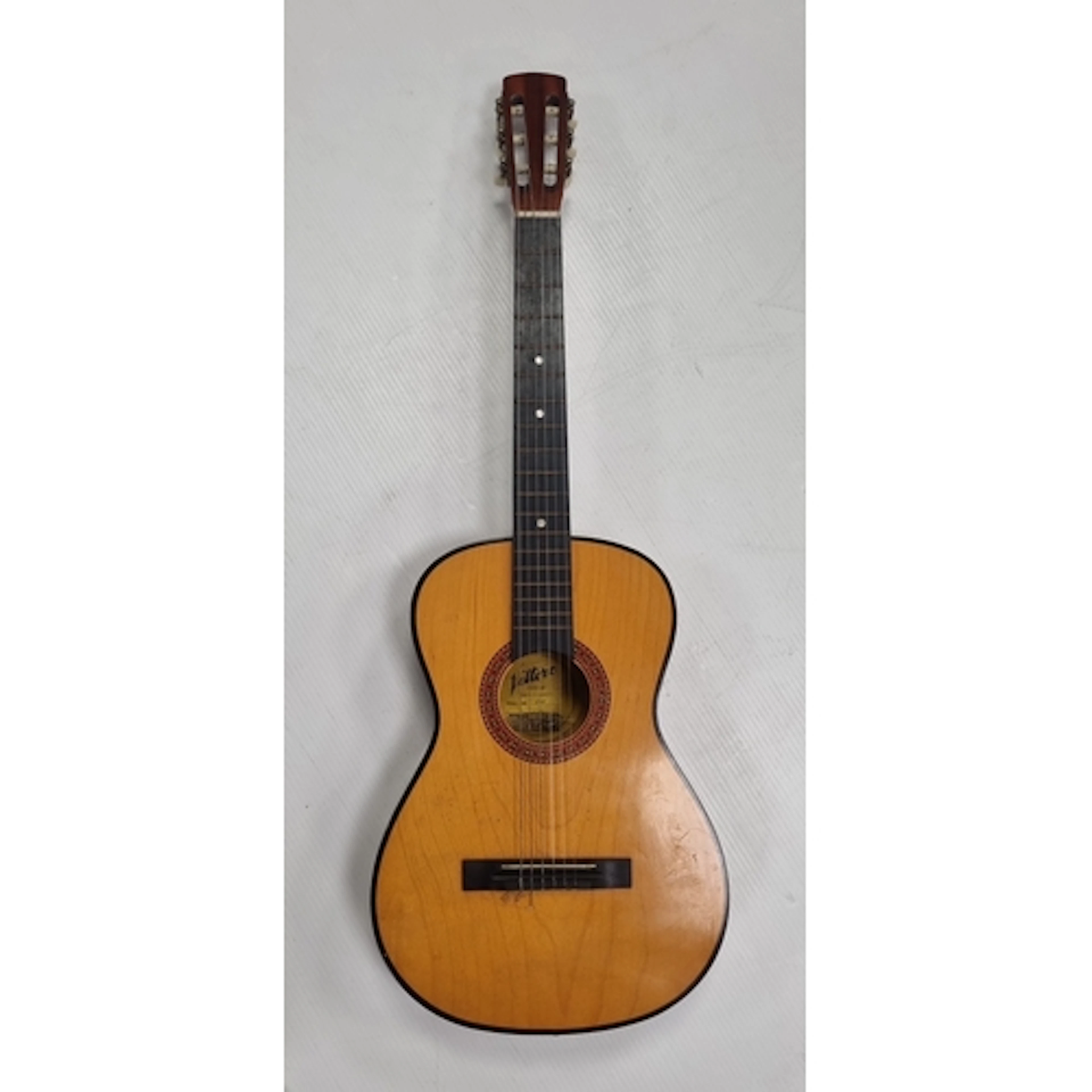 Vittoro Guitar with cover, labelled “Made in Czechoslovakia”...