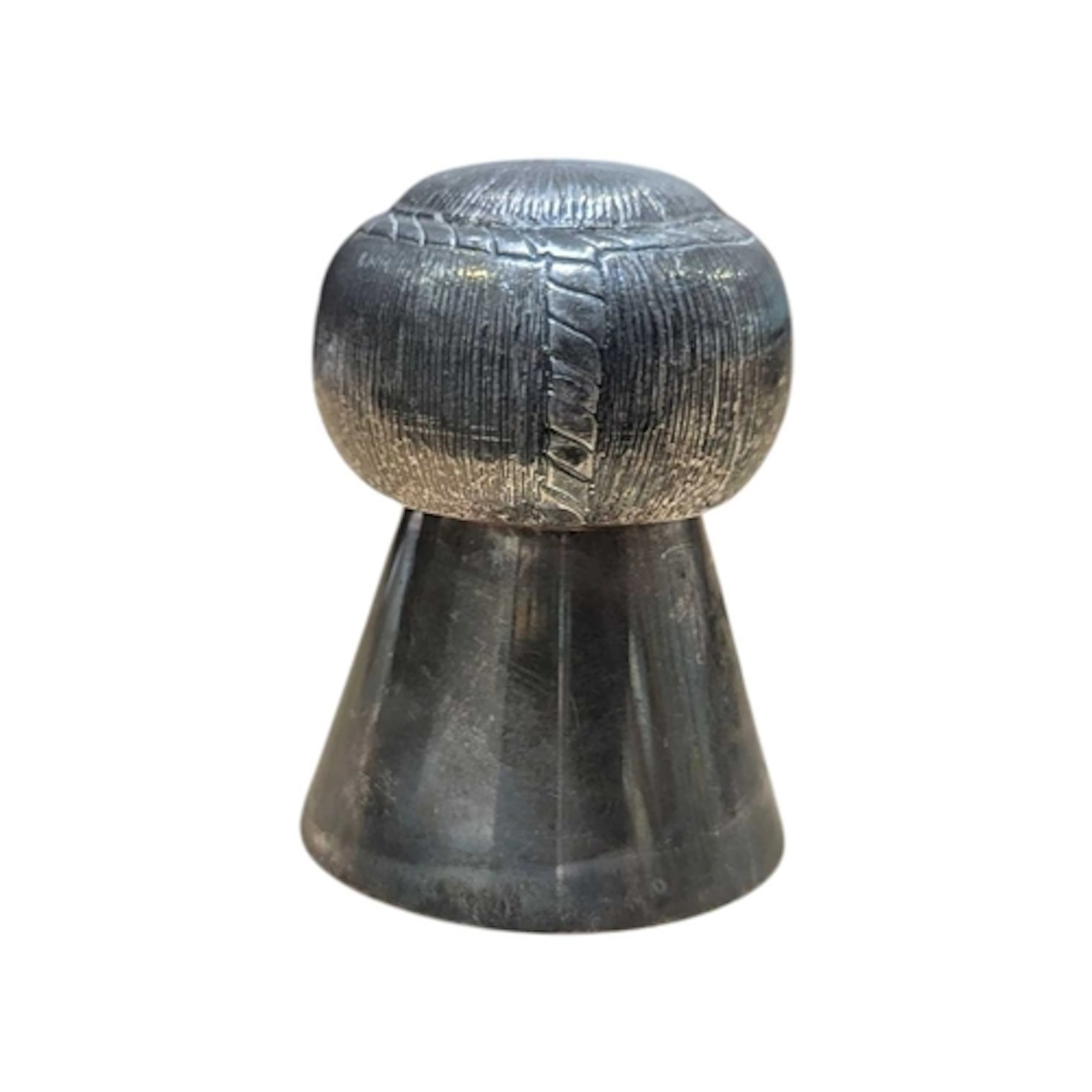 A 20th century vintage French silver plated wine bottle stop...