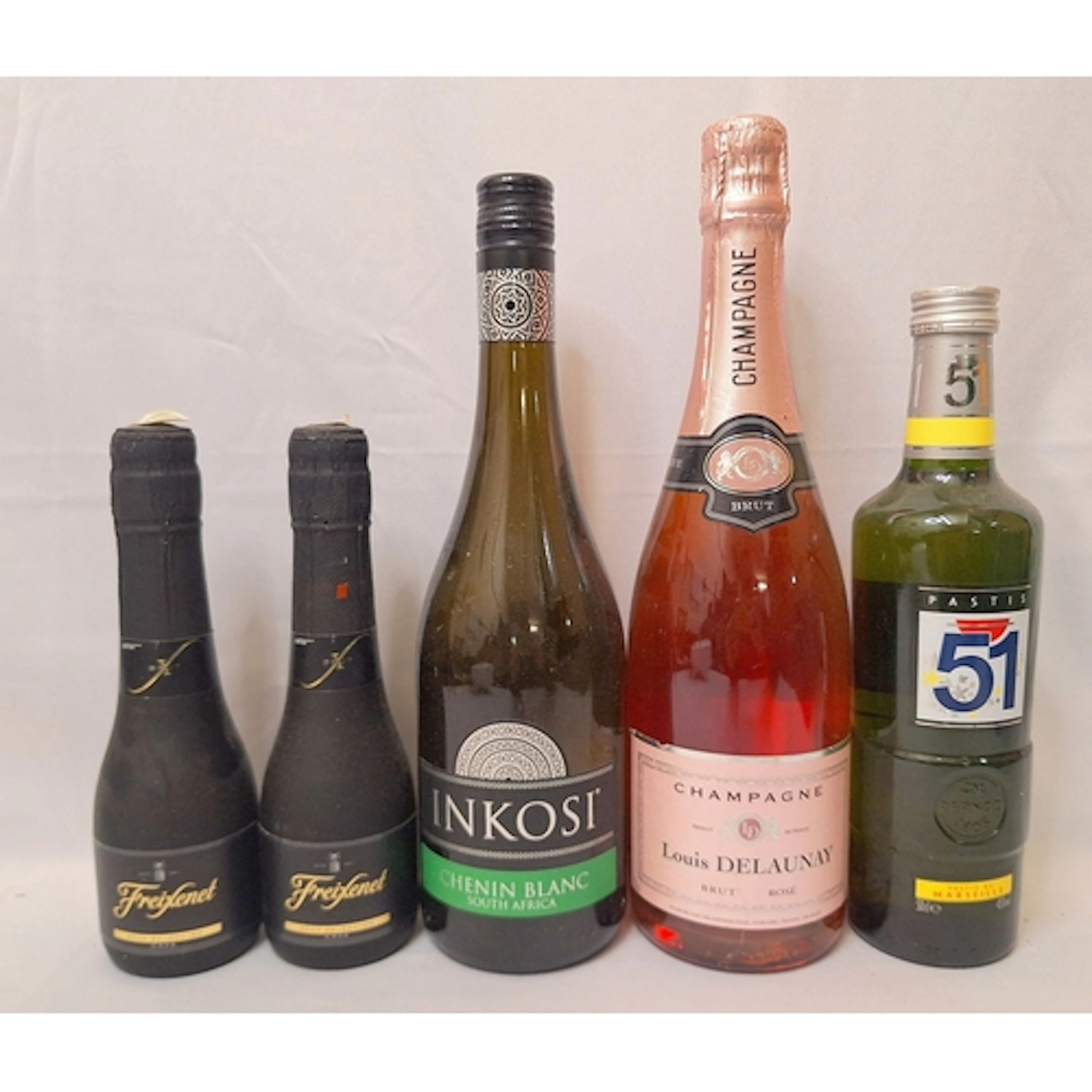 Louis Delaunay Brut Rose Champagne 75cl, Inkosi Chenin Blanc...