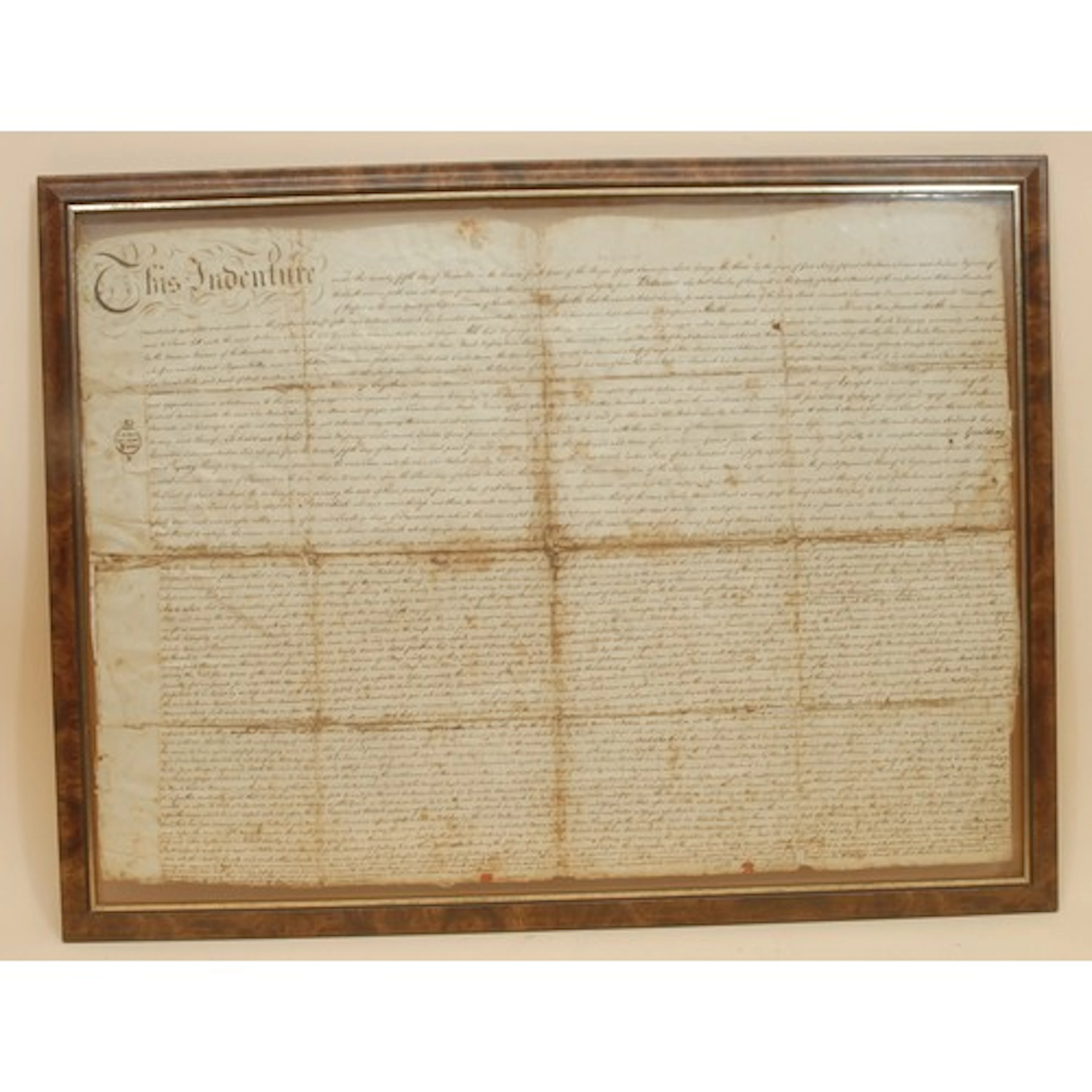 Great estates – Staffordshire intertest: an indenture of agr...