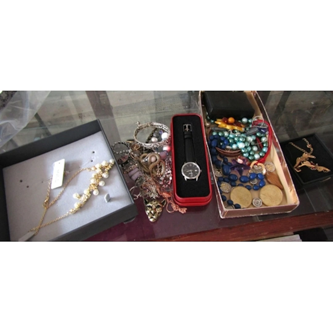 Collection of Various Costume Jewellery and a Watch Quantity...