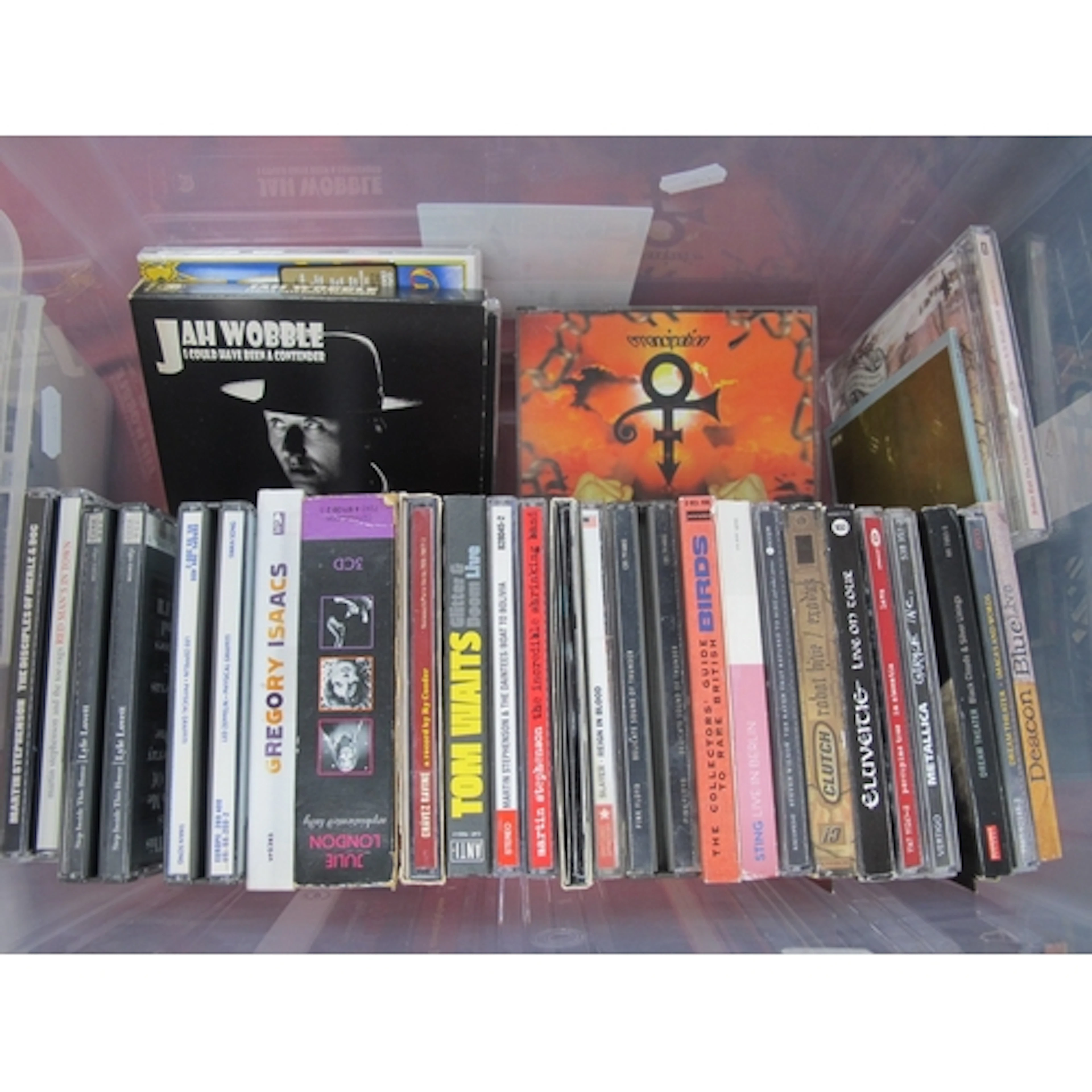 Lot of 30+ of Pop, Rock, Metal, Reggae, Funk CD Albums, incl...
