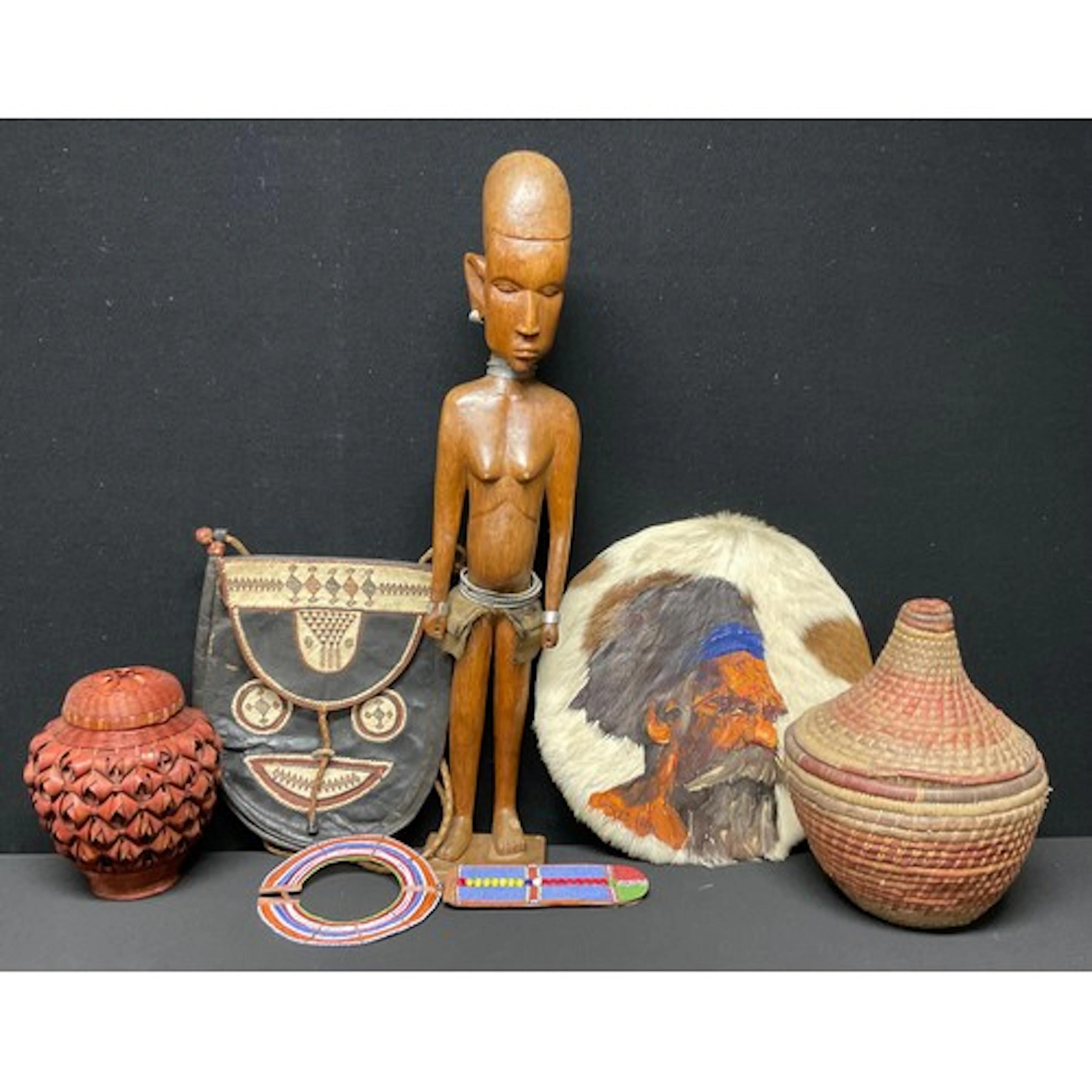 Tribal & Oriental Art - a James Egan Aboriginal portrait of ...