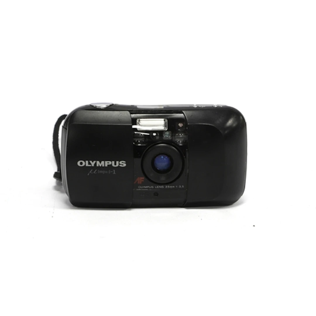 Olympus Mju-1 35mm Compact Film Camera, Untested.
