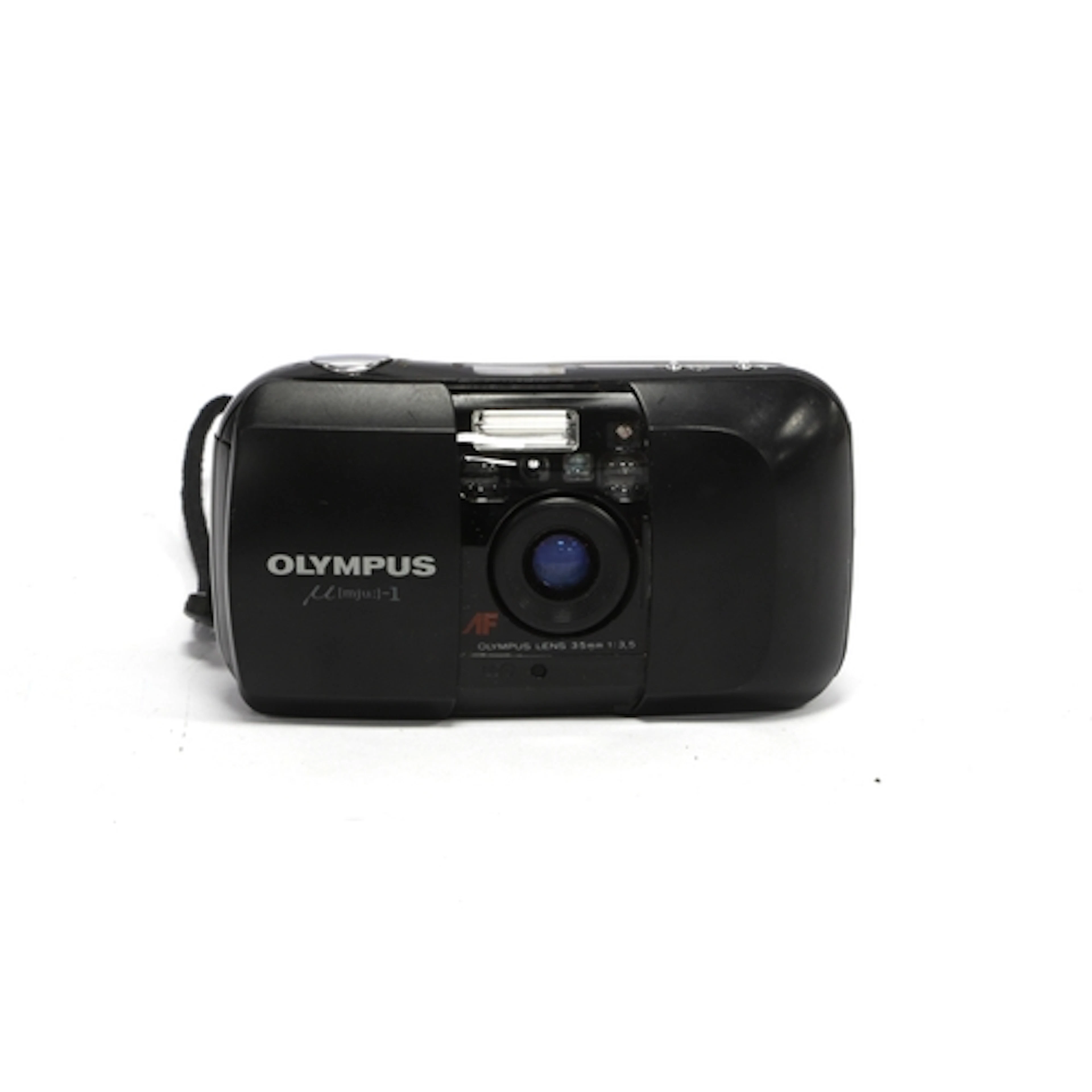 Olympus Mju-1 35mm Compact Film Camera, Untested.