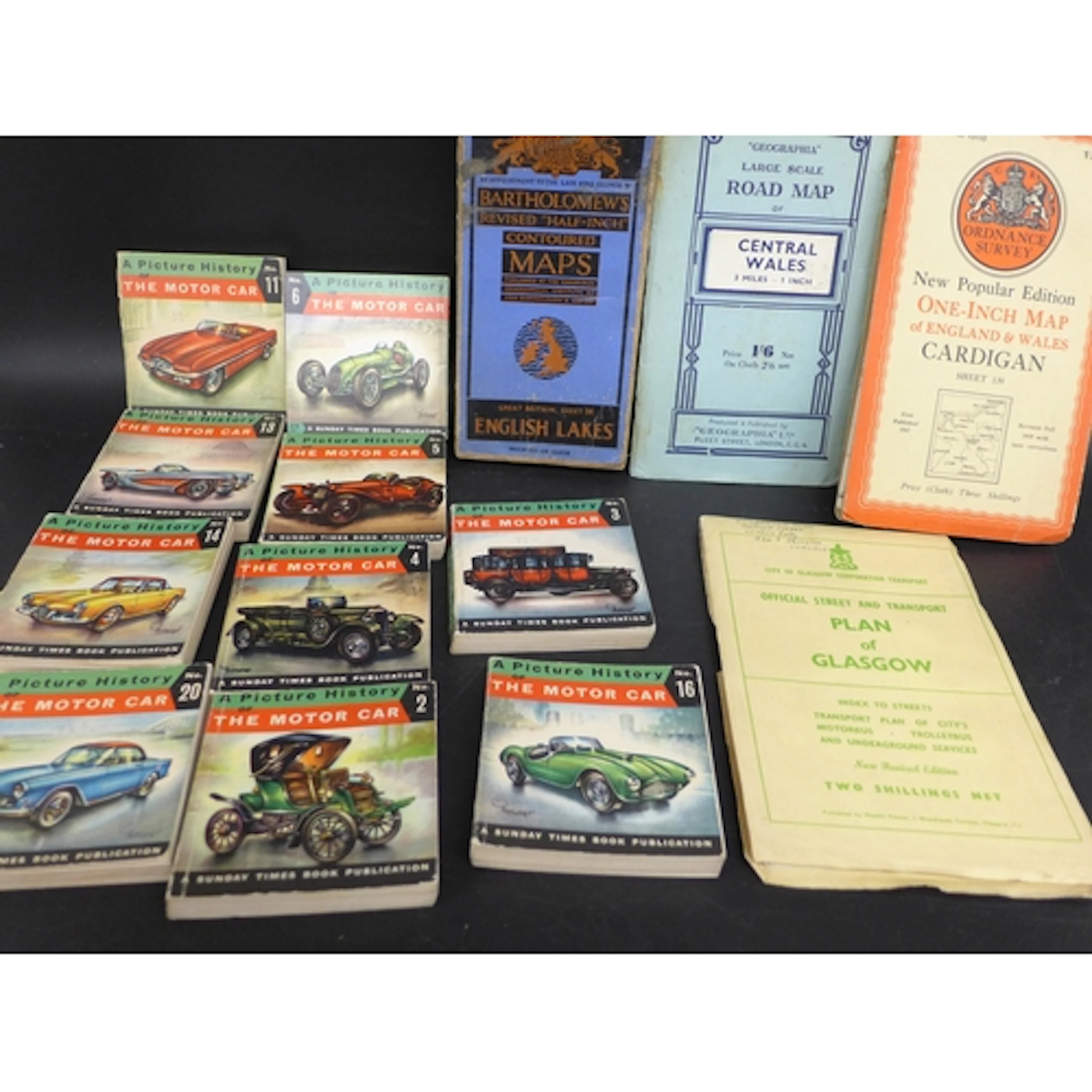 Collection of The Picture History of the Motor Car Sunday Ti...
