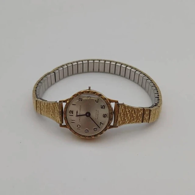 9CT JACQUET - DROZ WRIST WATCH