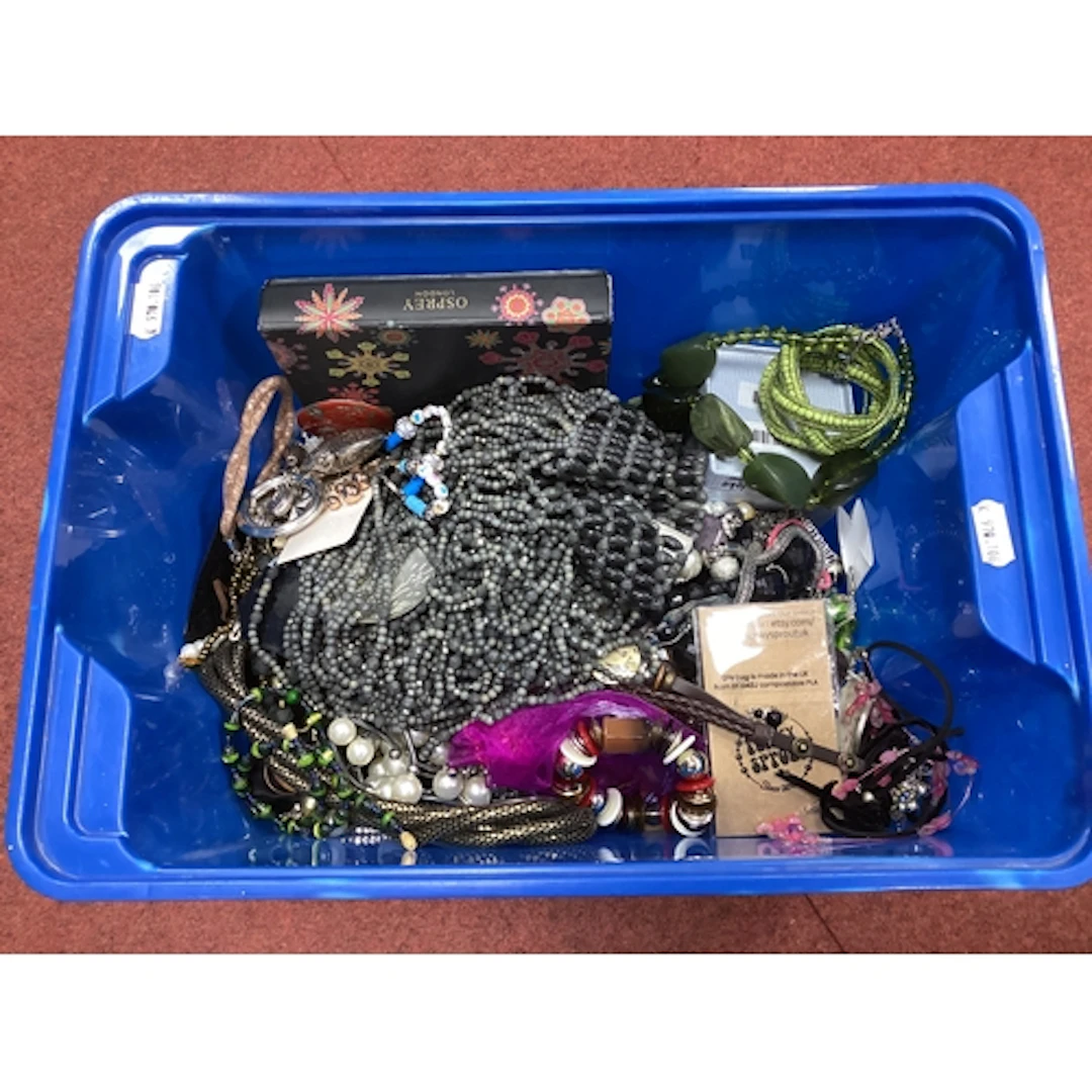 A Quantity of Modern Costume Jewellery :- One Box