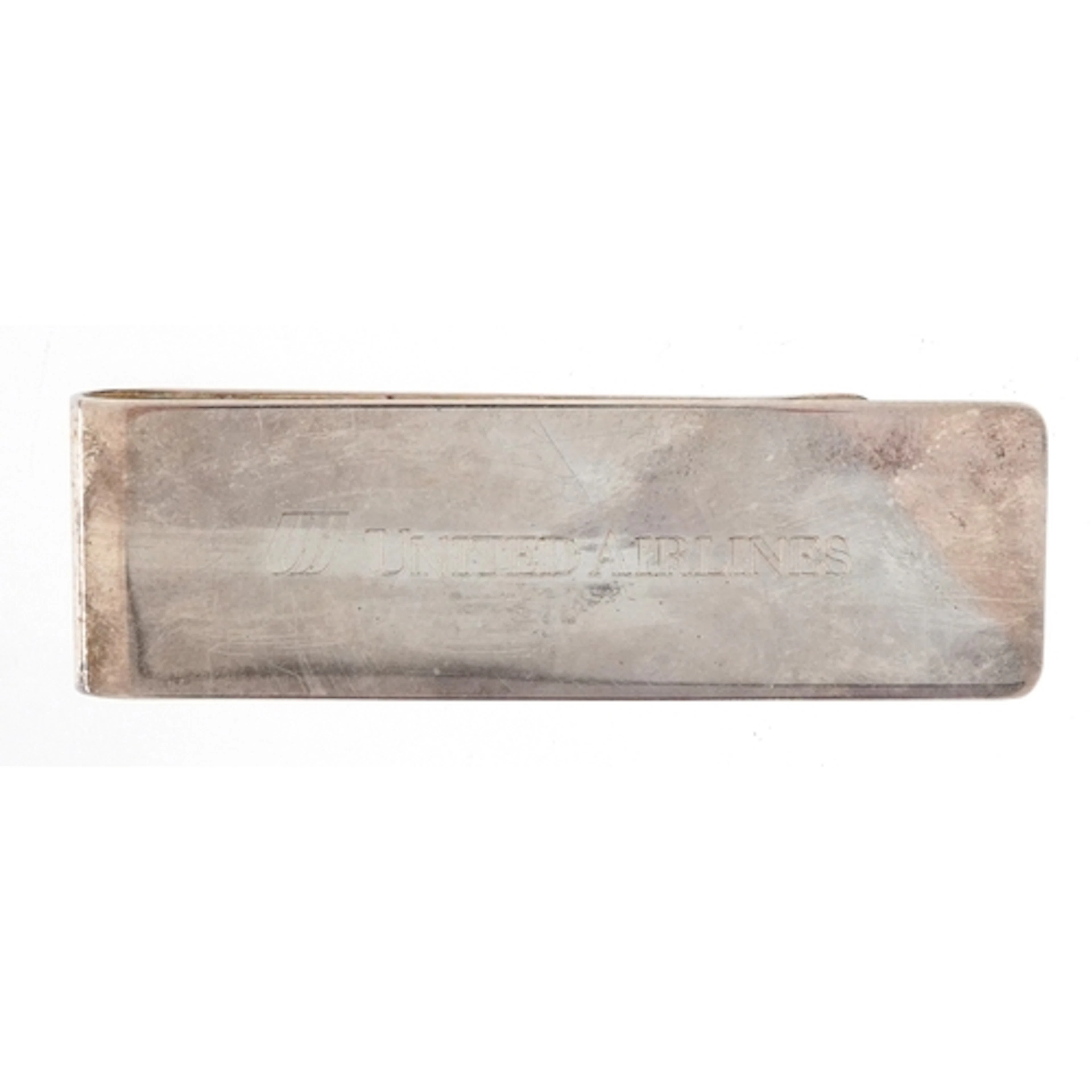 Tiffany & Co, sterling silver money clip for United Airlines...