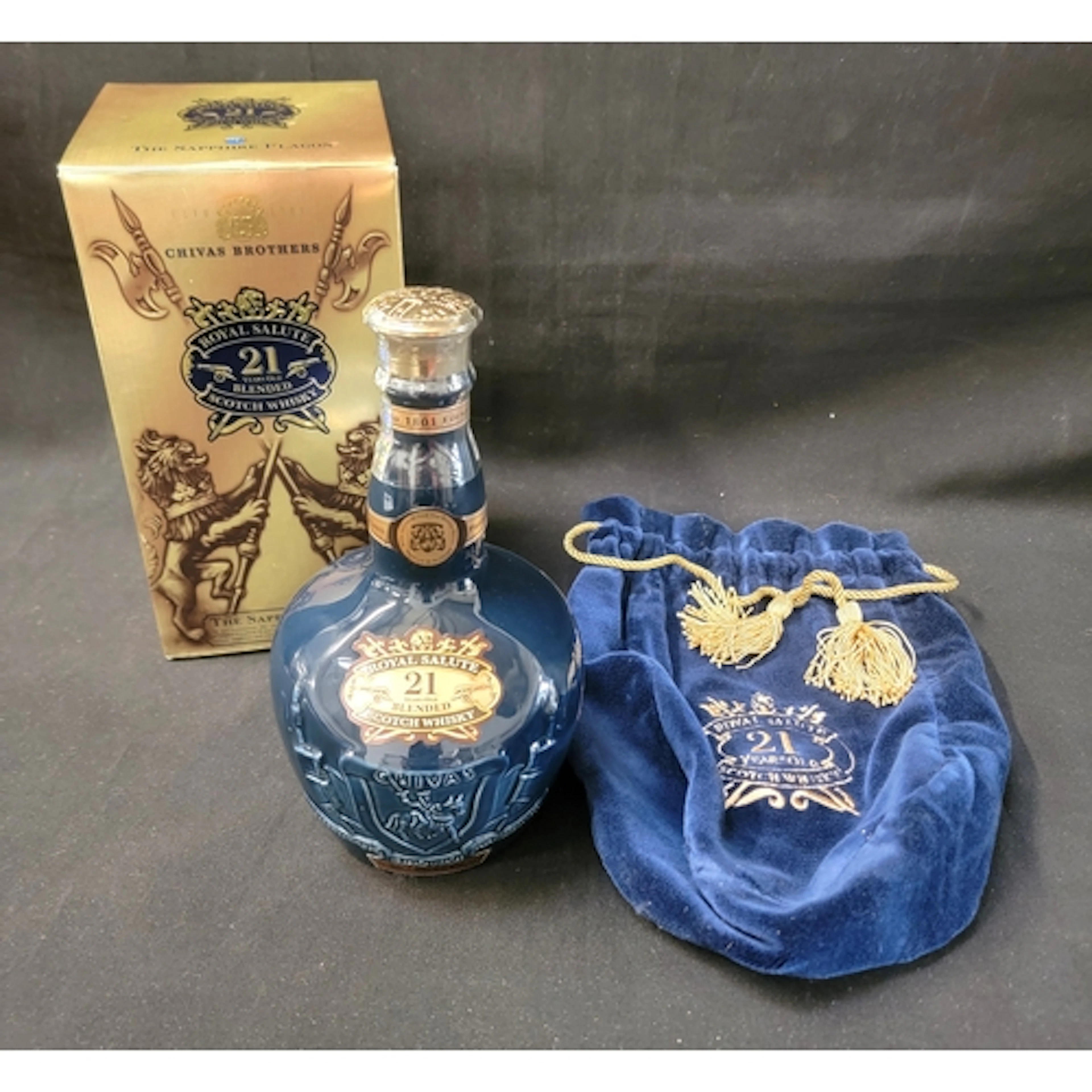 ONE BOTTLE OF CHIVAS BROTHERS ROYAL SALUTE 21YEAR OLD BLENDE...