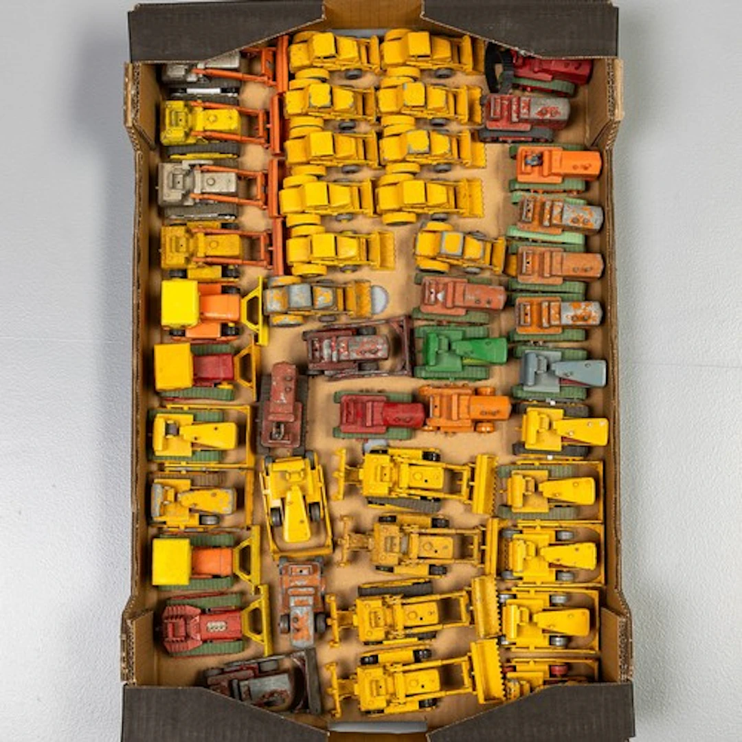 Quantity Lesney Matchbox models, mainly agricultural 20 Cate...