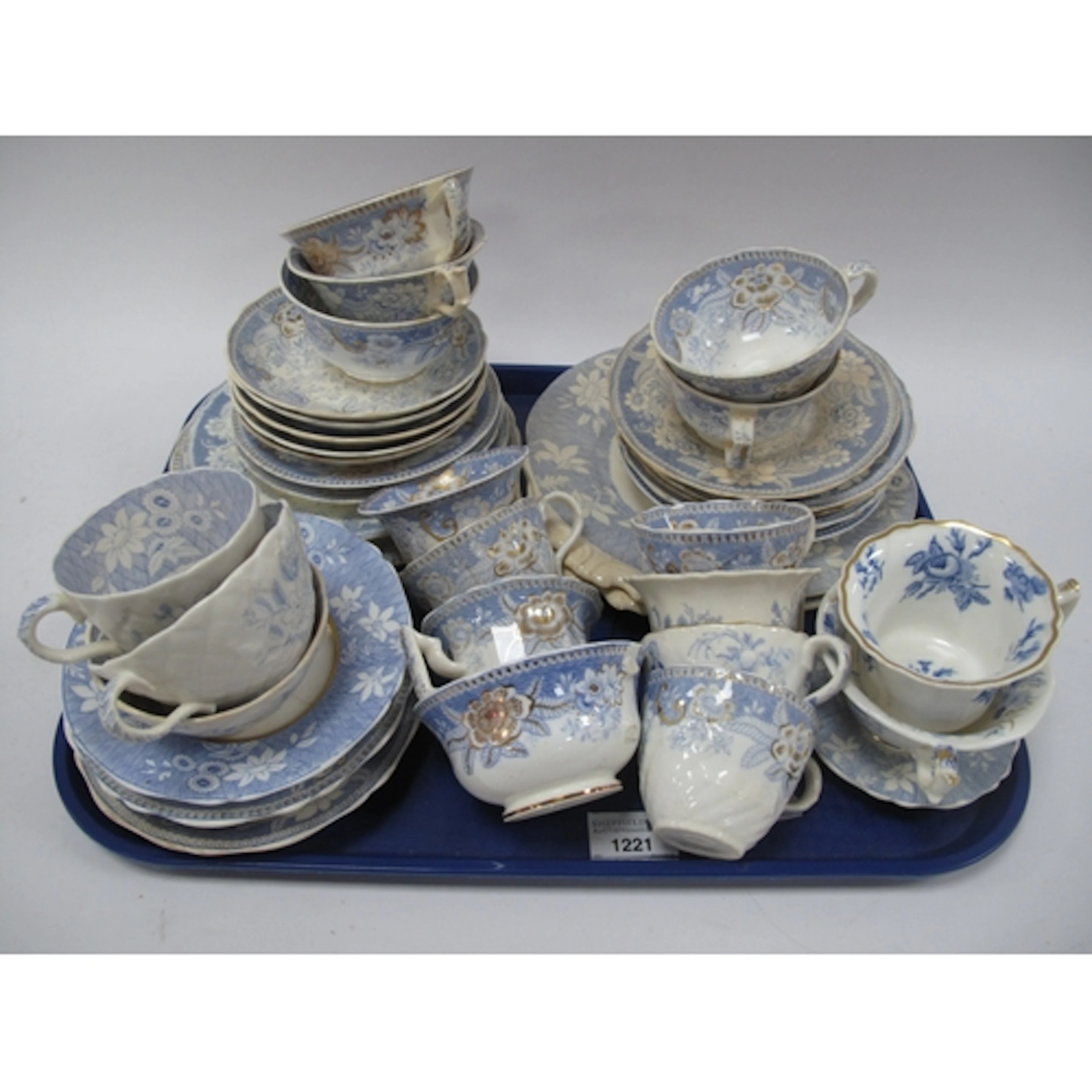 XIX Century Rokingham and Other Pottery, including 624, 1105...