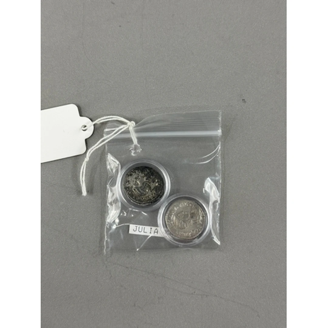 Ancient Coins: Roman Empire Empress Julia Mamaea silver Dena...