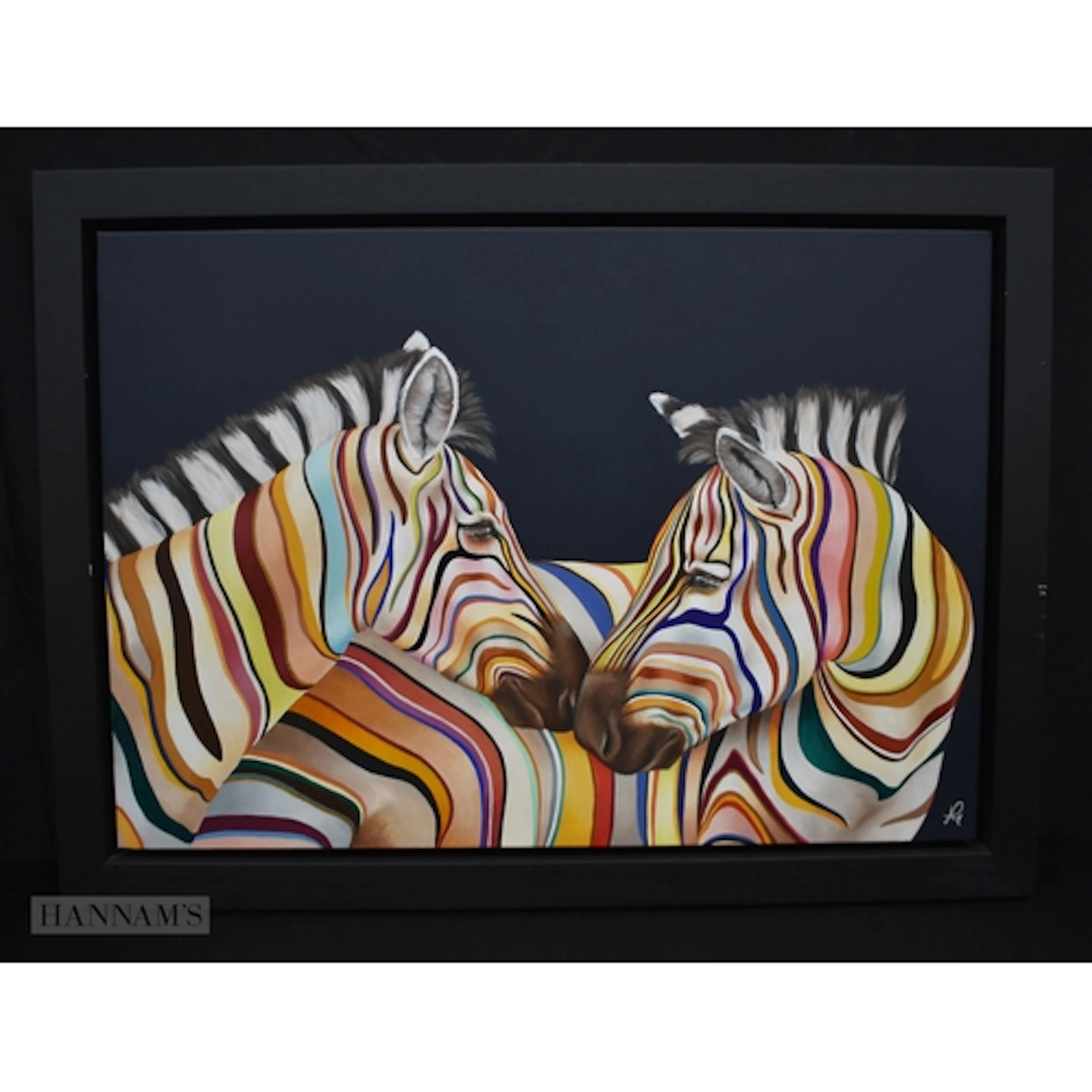 Hayley Goodhead (20th Century British), a framed print on ca...
