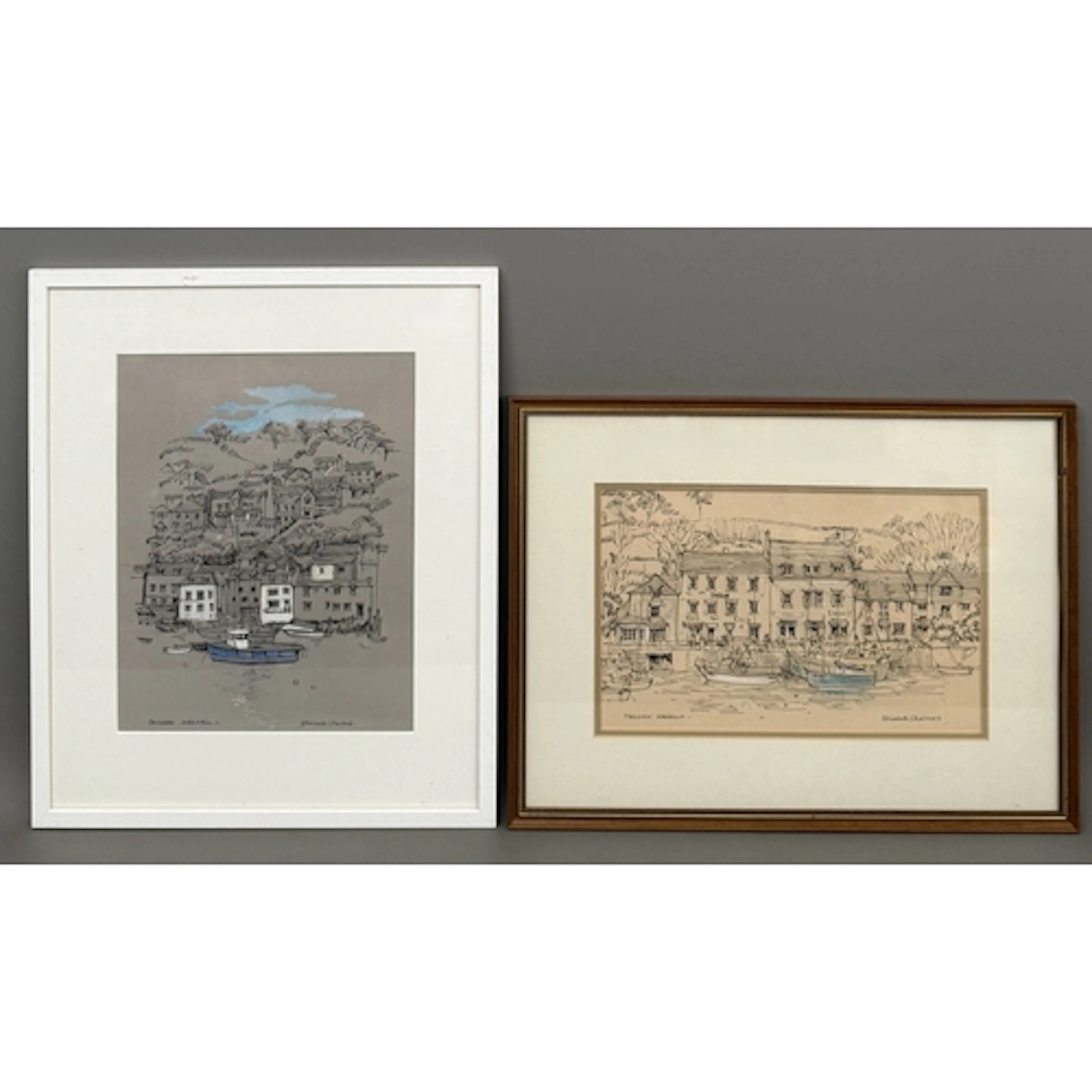 Elizabeth Chalmers (British, contemporary) Two works, compri...