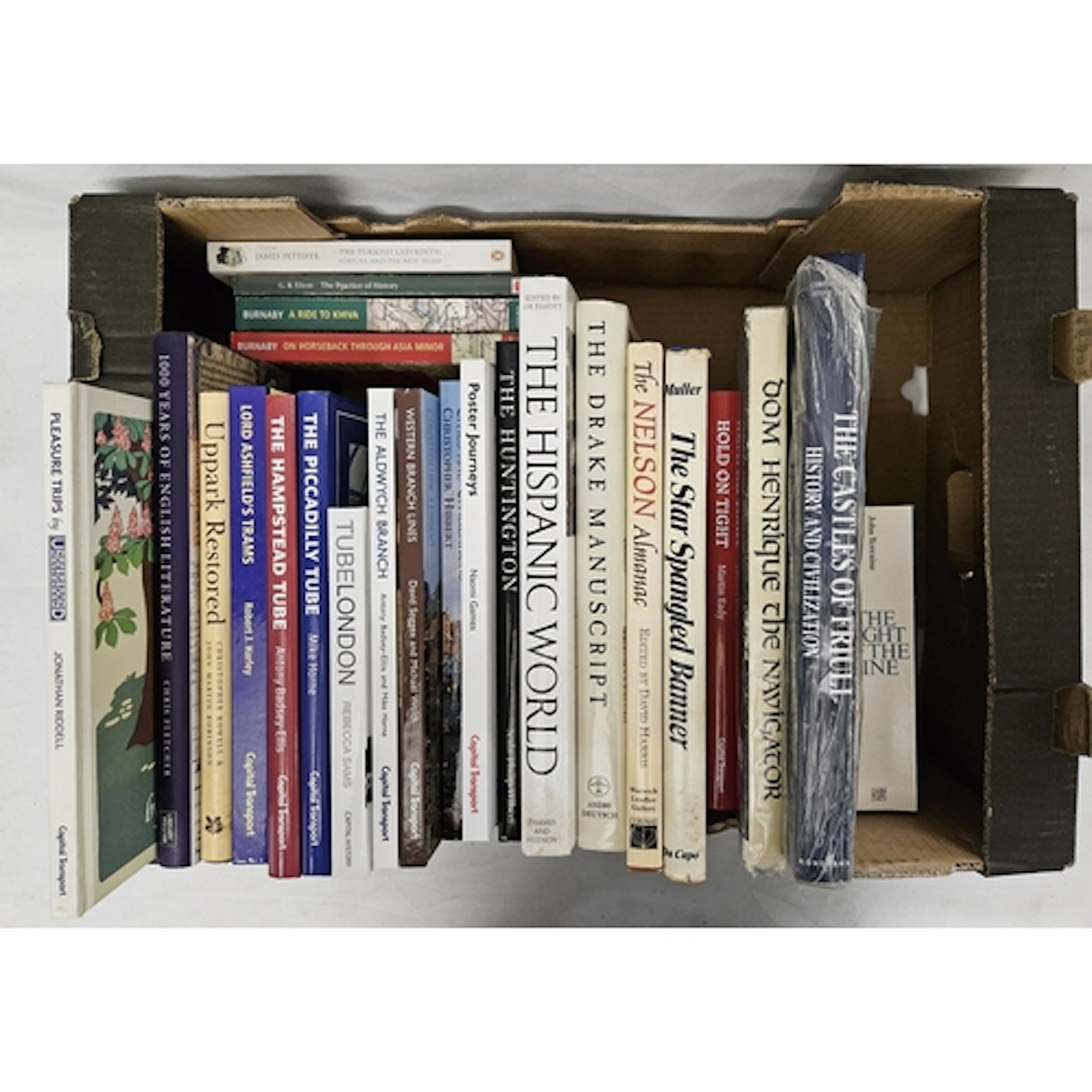 Books incl. Pleasure Trips, London Underground, Piccadilly T...