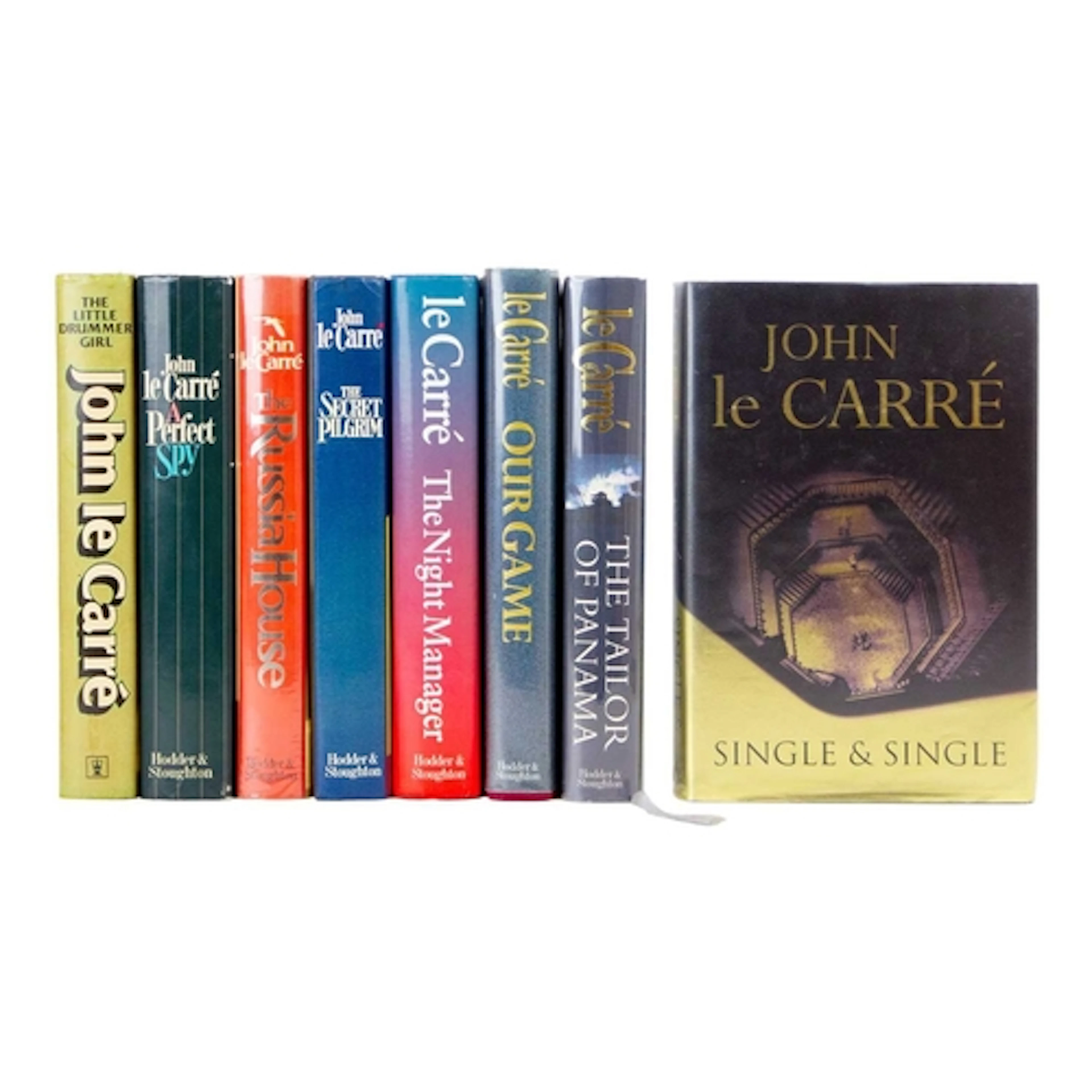 (Signed) John Le Carré Eight works 'The Little Drummer Girl,...