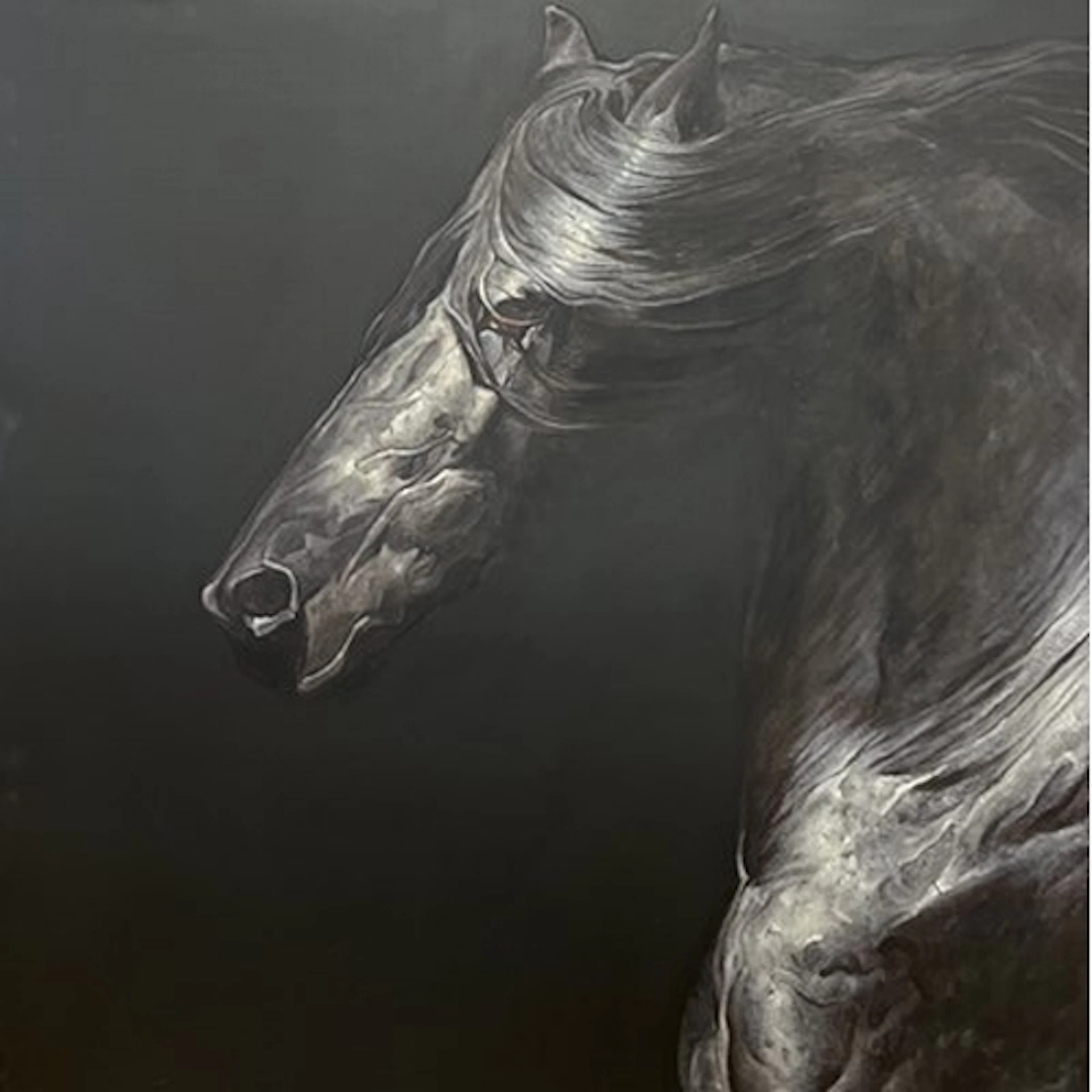 Huw Williams, known as the 'Horse Painter' (Scottish, b. 196...