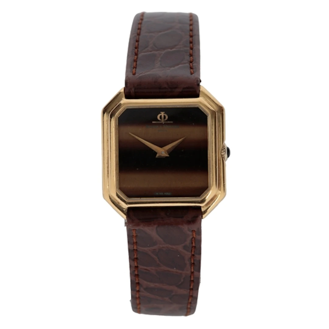 A lady's 18k Baume and Mercier manual wind wrist watch, with...