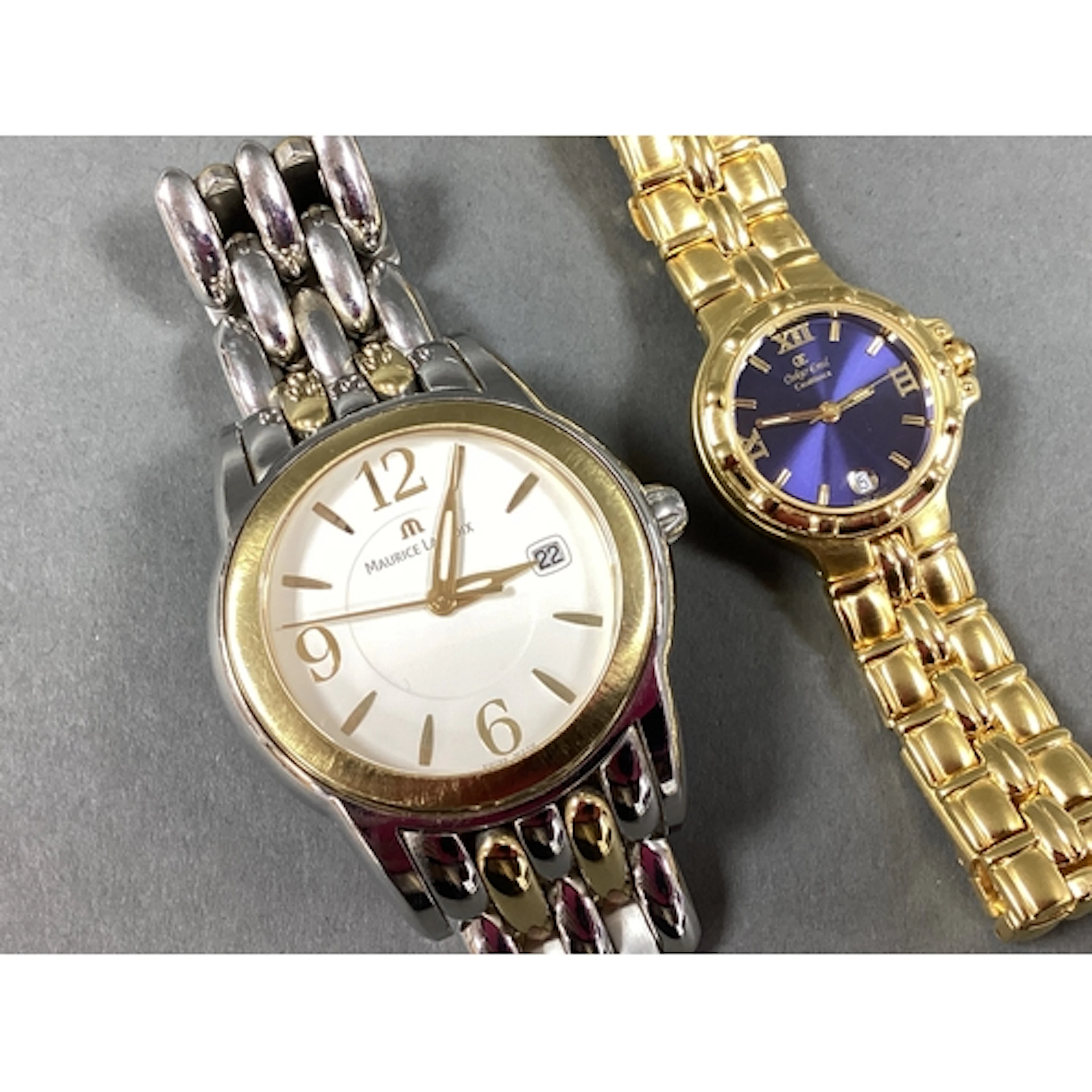 Maurice Lacroix; A Gent's 'Sphere' Bi-Colour Wristwatch, the...