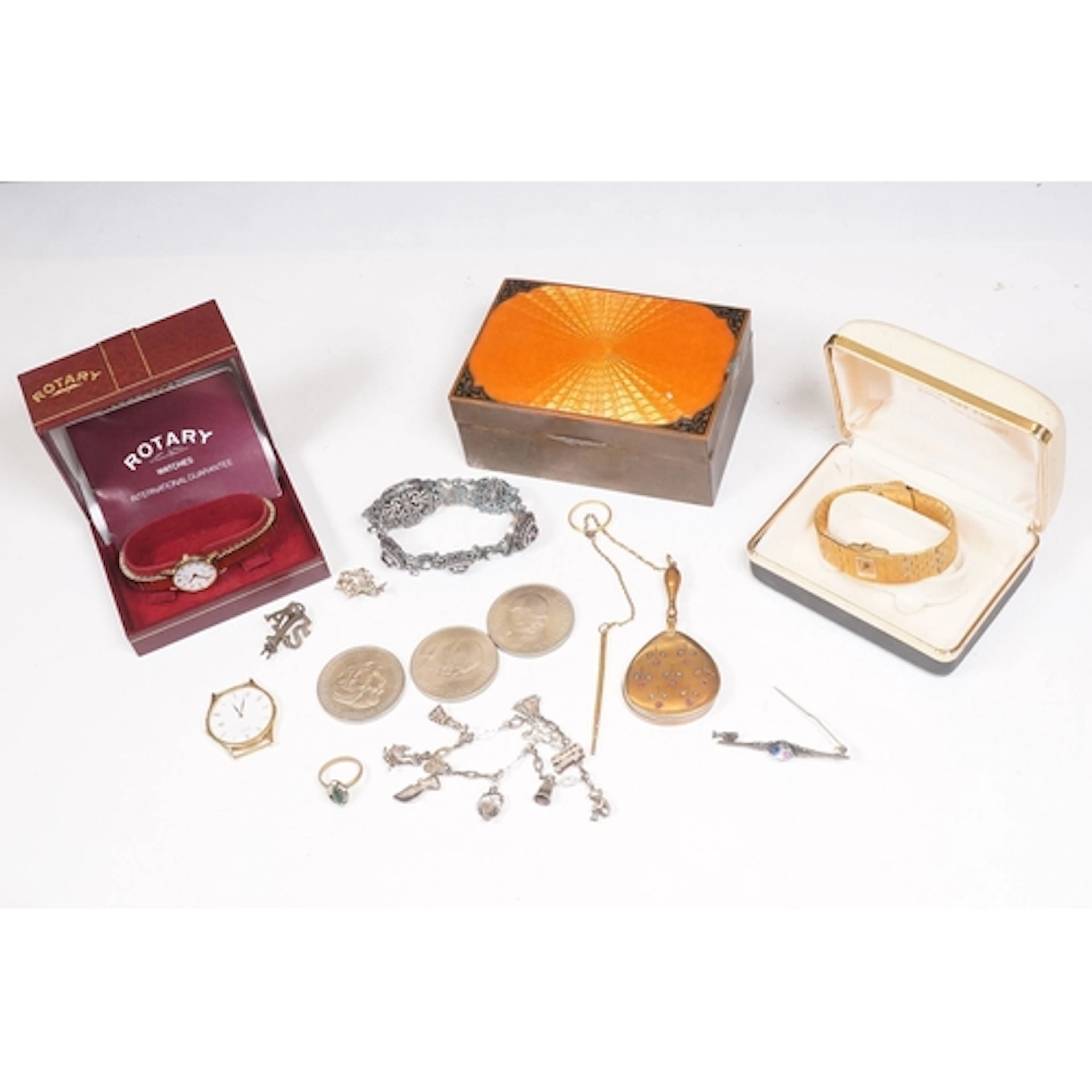 Collection of wristwatches to include a boxed Carronade, a b...