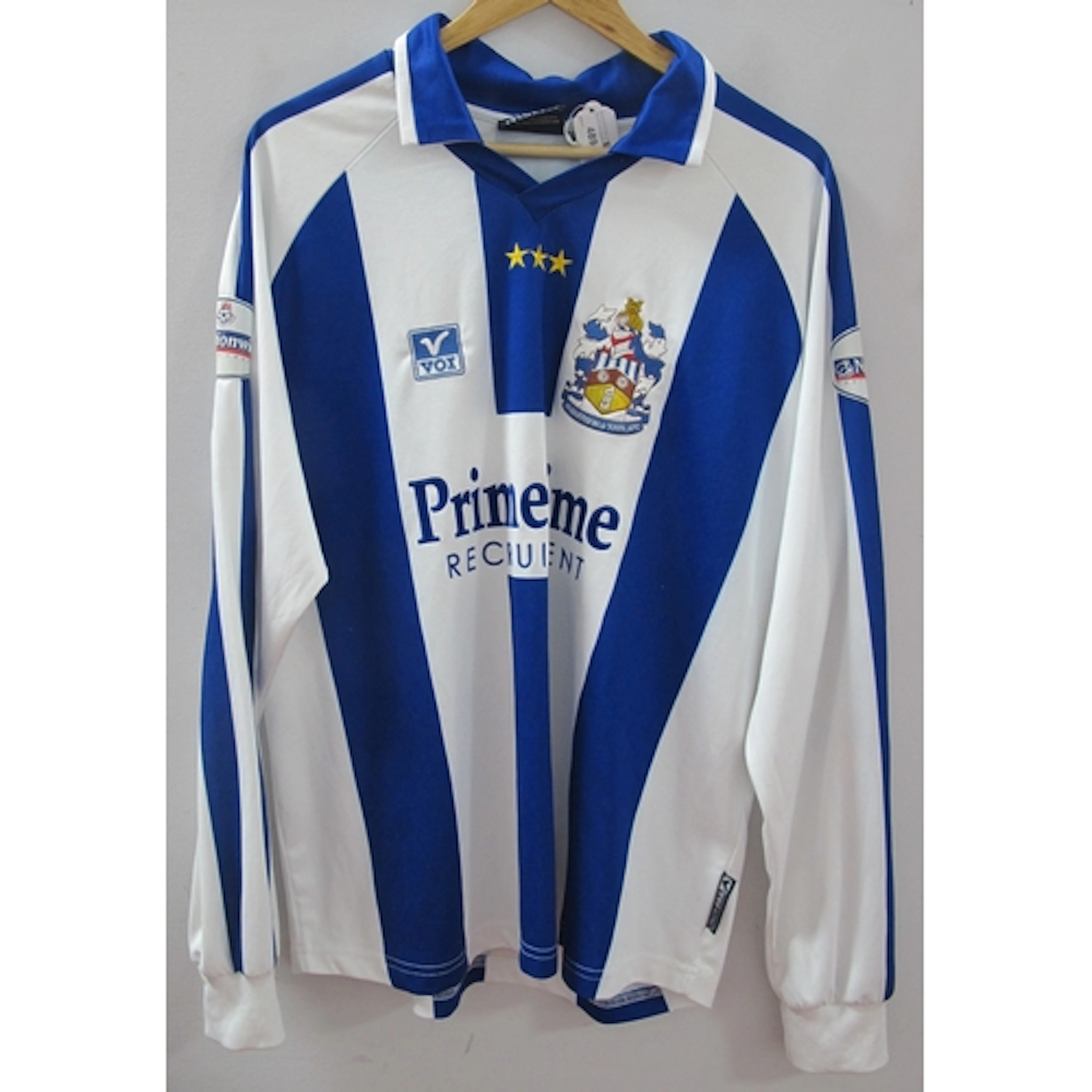 Huddersfield Town Match Worn 'Voi' Home Shirt Circa 2002-03,...