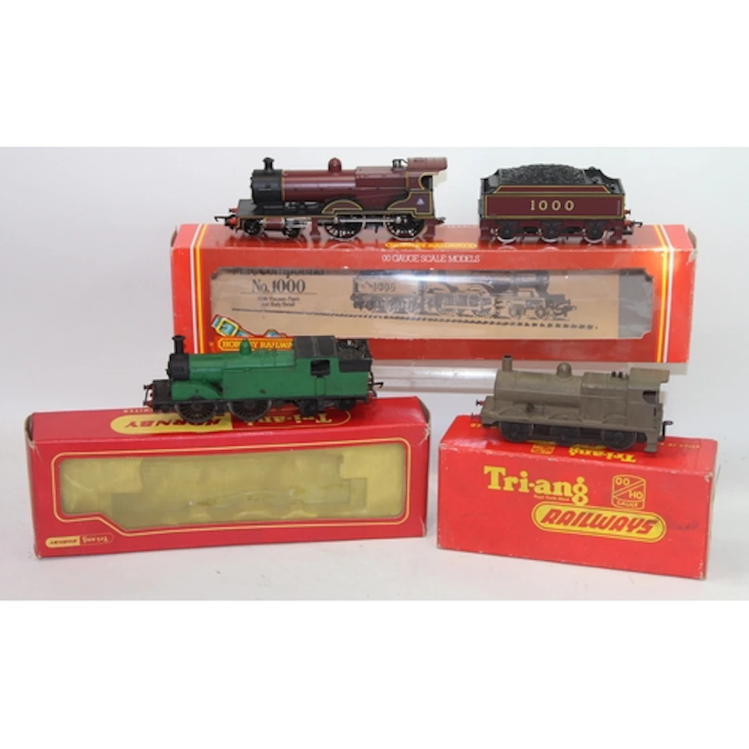 Hornby OO gauge locomotive MR Compound No.1000 ref:R355 c/w ...