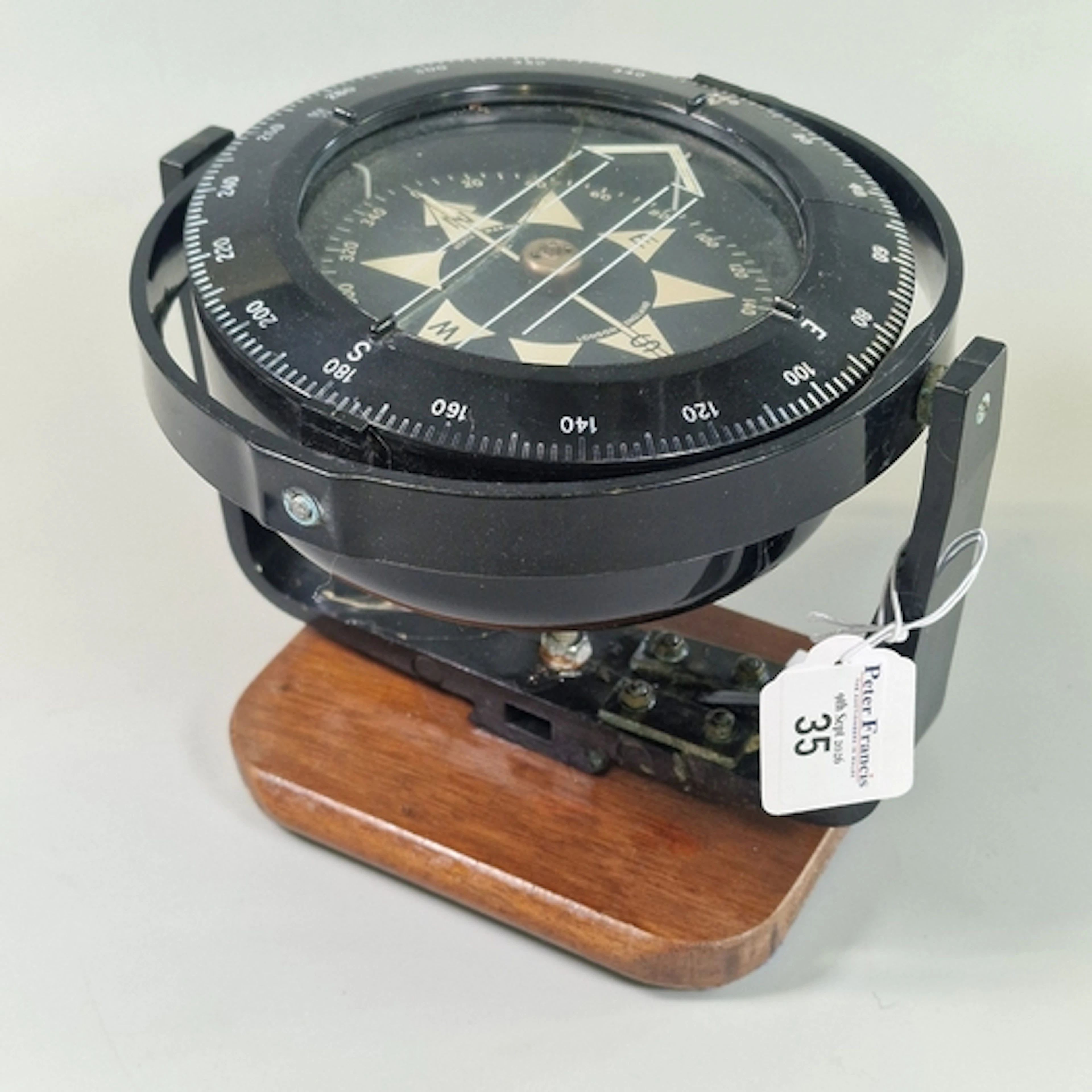 Vintage Sowester Bosun Heath Marine London gimballed navigat...