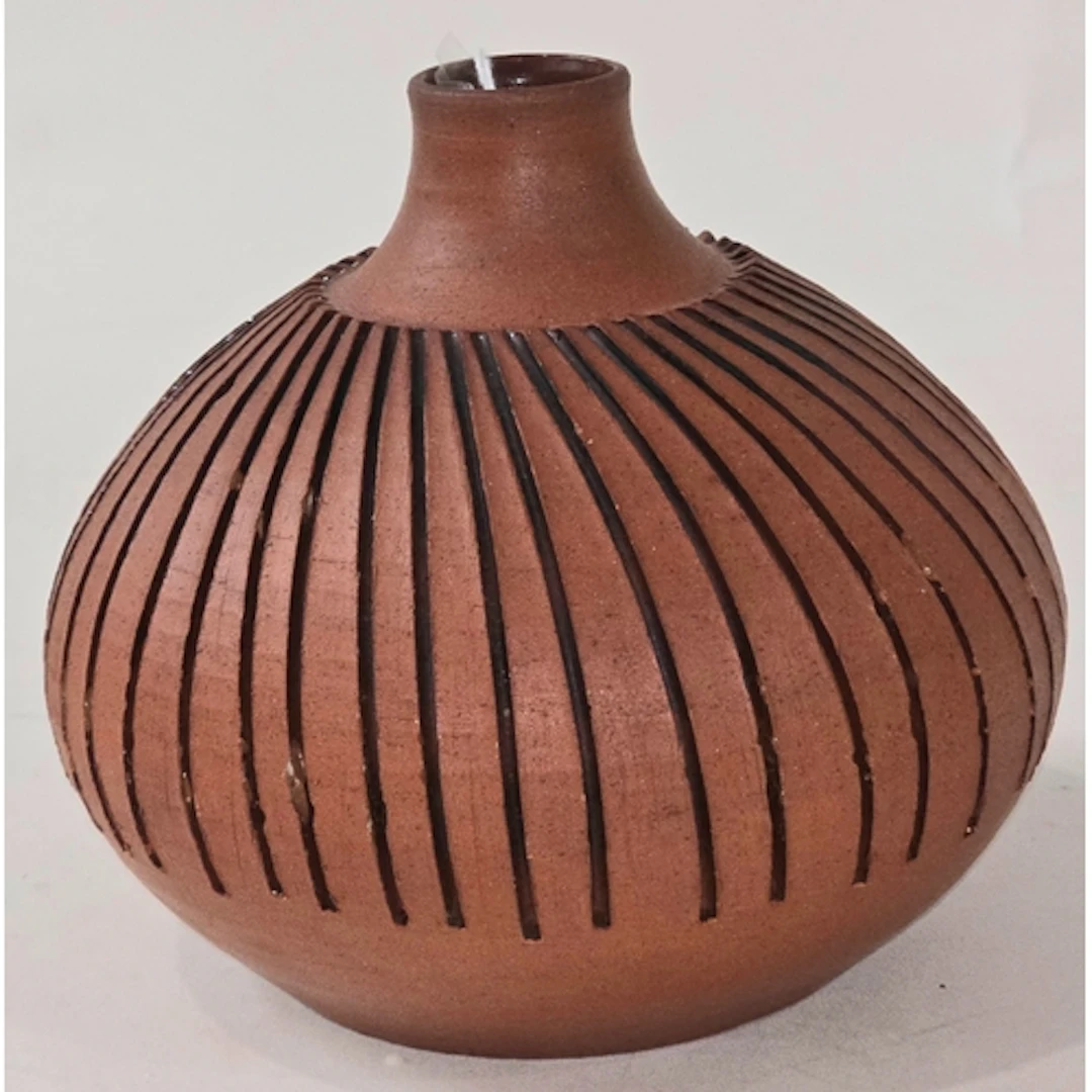 Poole Pottery Atlantis onion vase by Guy Sydenham & Susan Di...