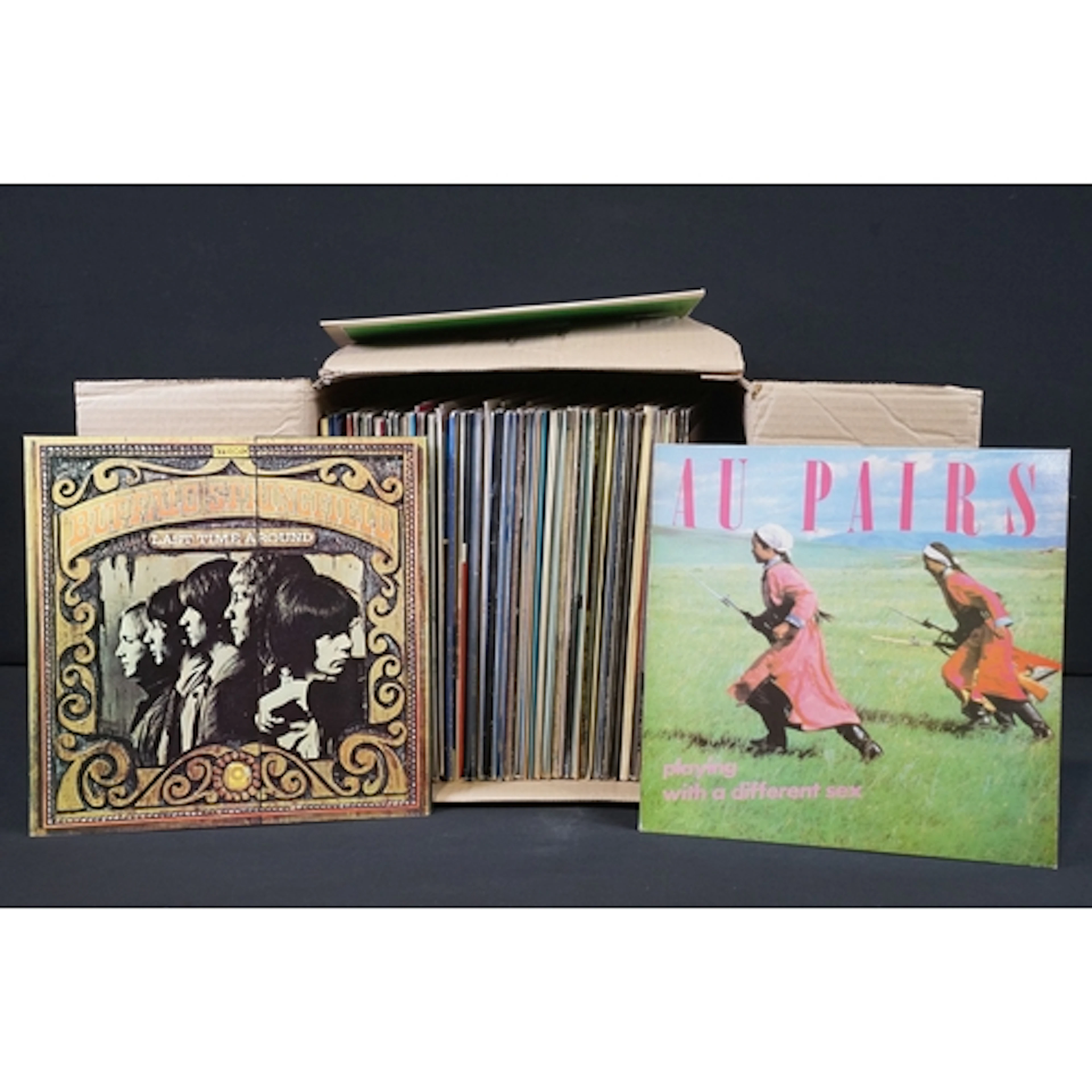 Vinyl - Over 70 UK pressing rock & pop LPs to include The Au...