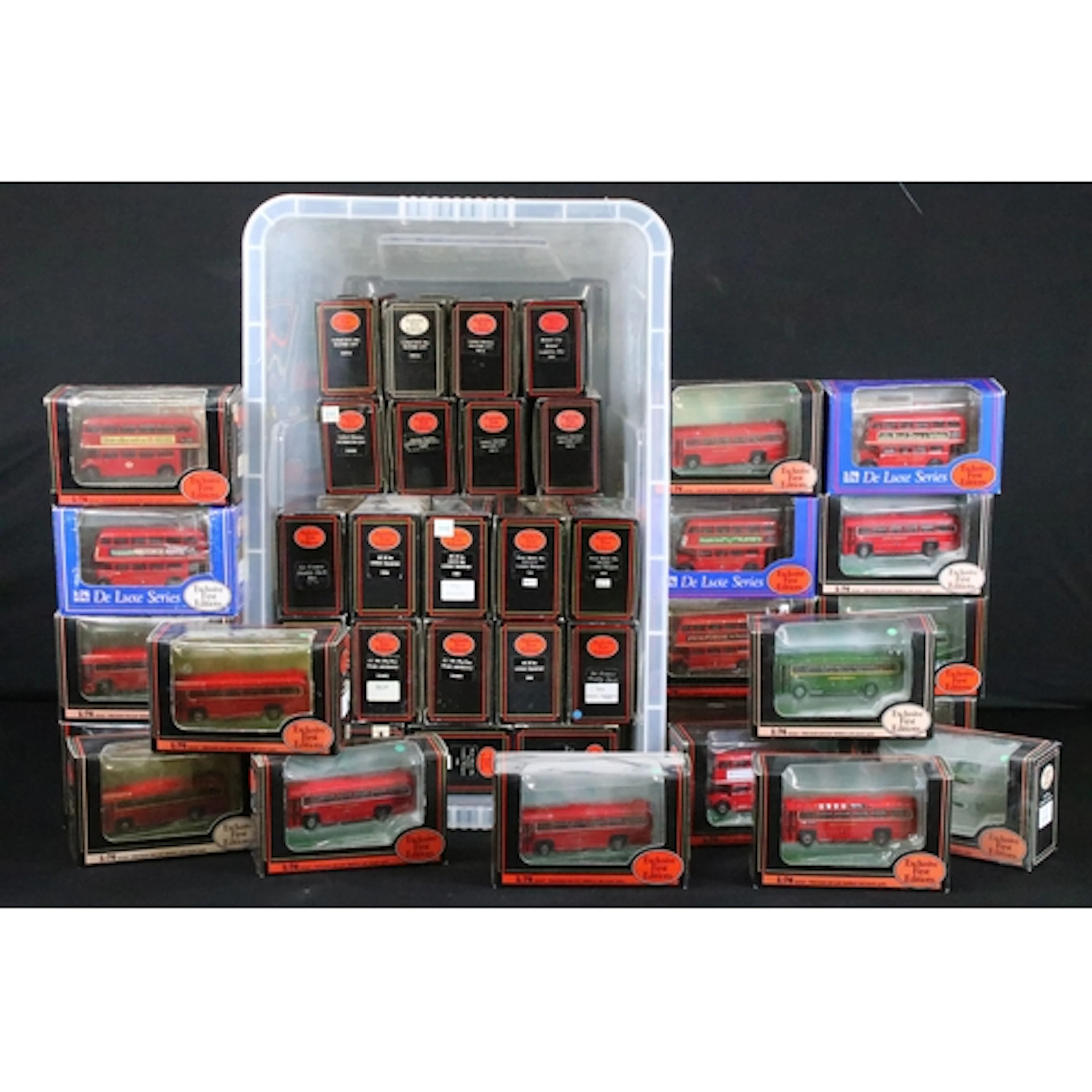 52 Boxed EFE Exclusive First Editions diecast model buses to...