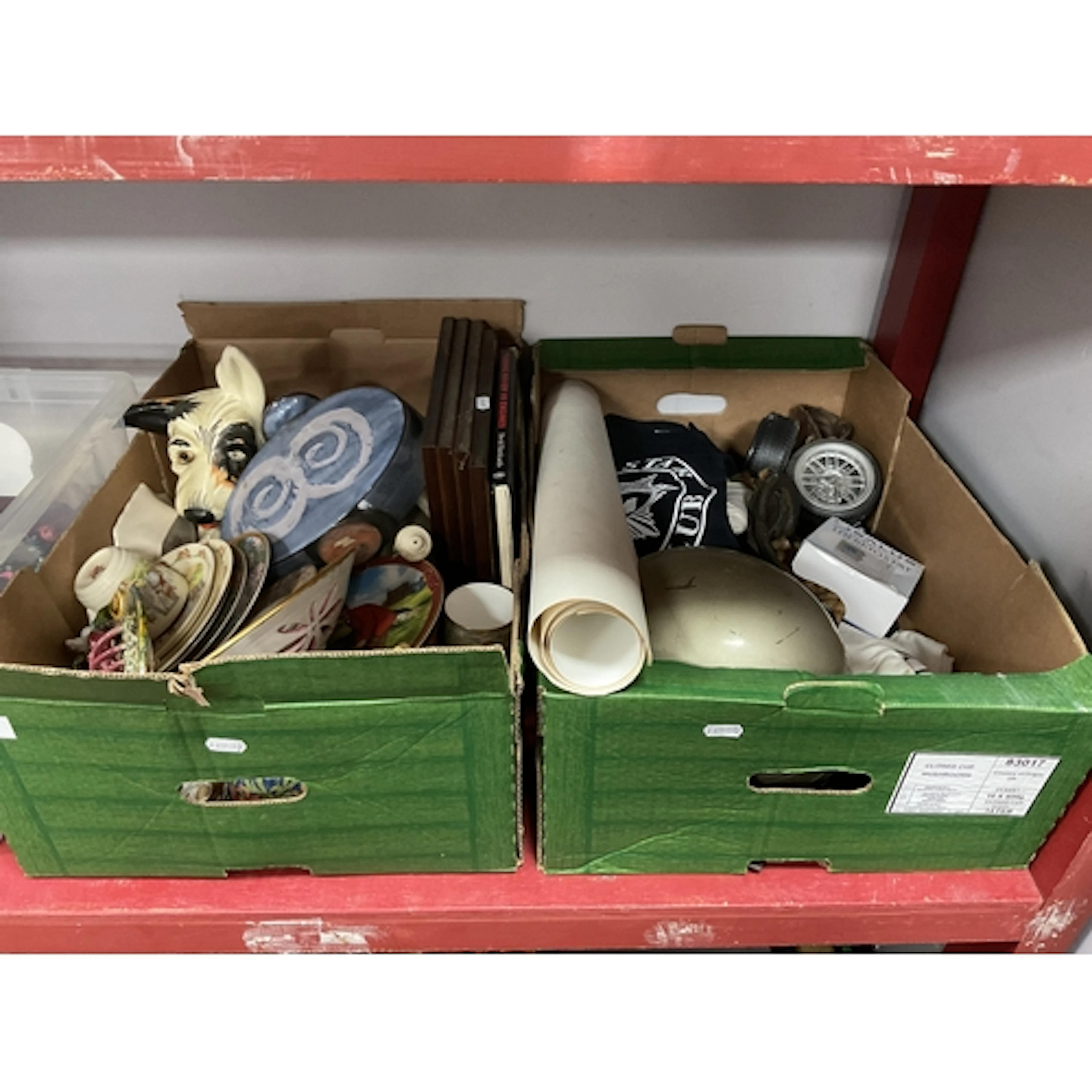 Mixed collection, including ceramics (Royal Doulton plate an...