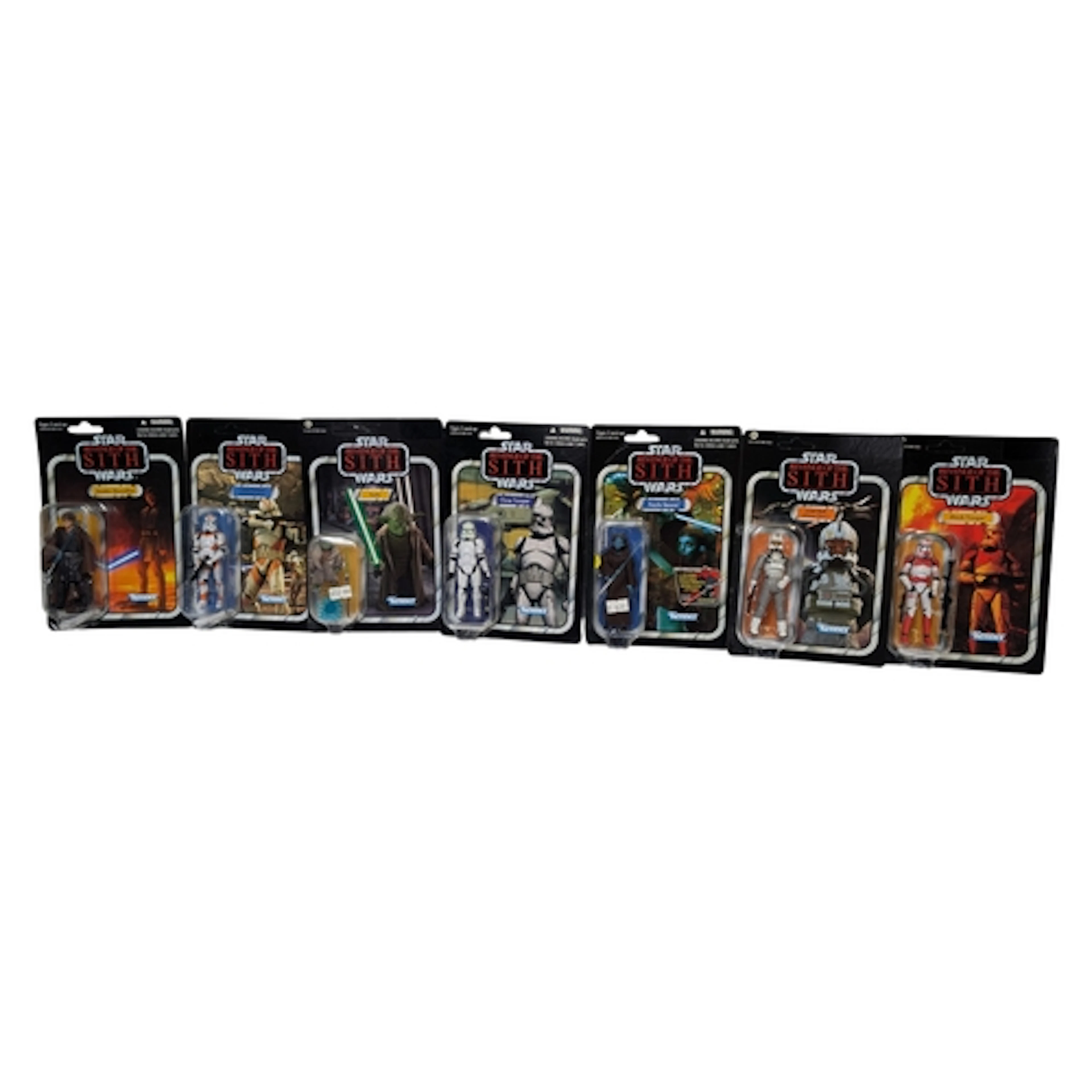 7 x Star Wars Vintage Collection Revenge of the Sith 3.75" a...