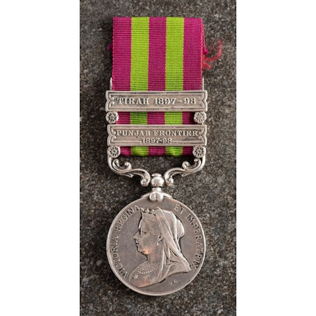 An 1896 India medal to 3634 Pte W Walsh 2nd Bn KOYLI' with ...