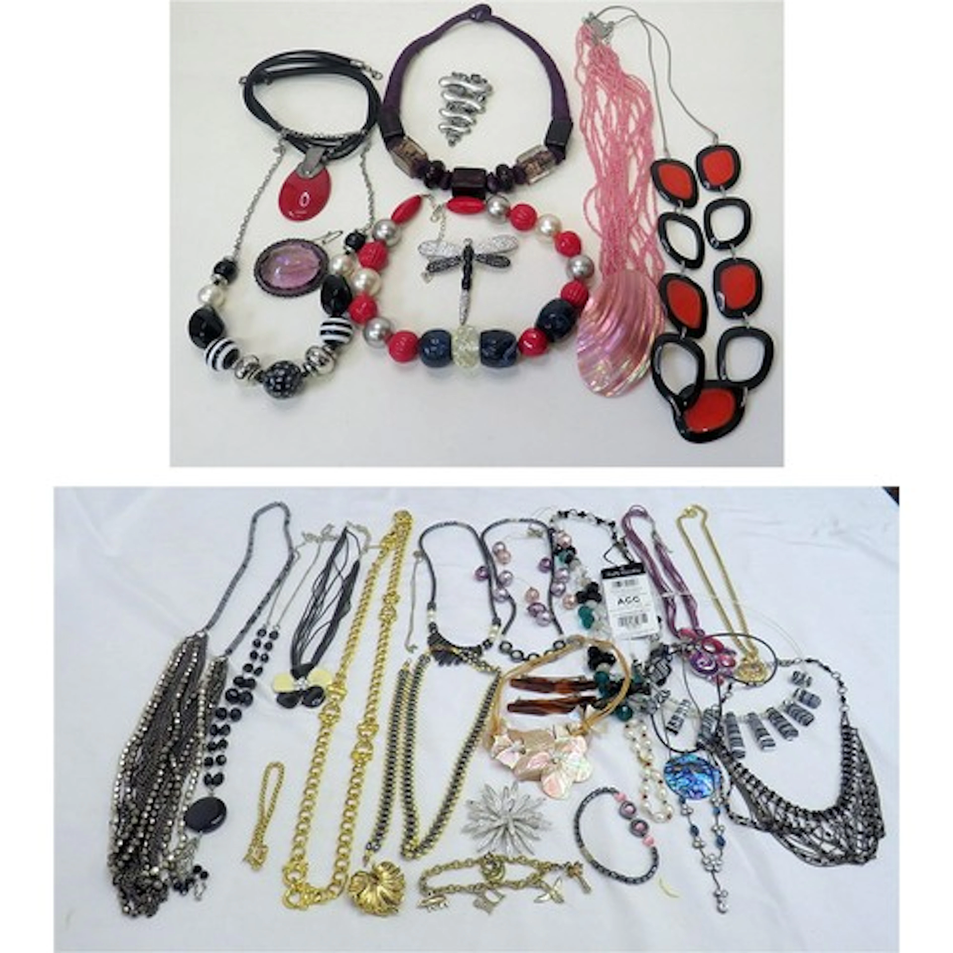 Betty Barclay Necklace, gilt & other necklaces, bracelets, h...