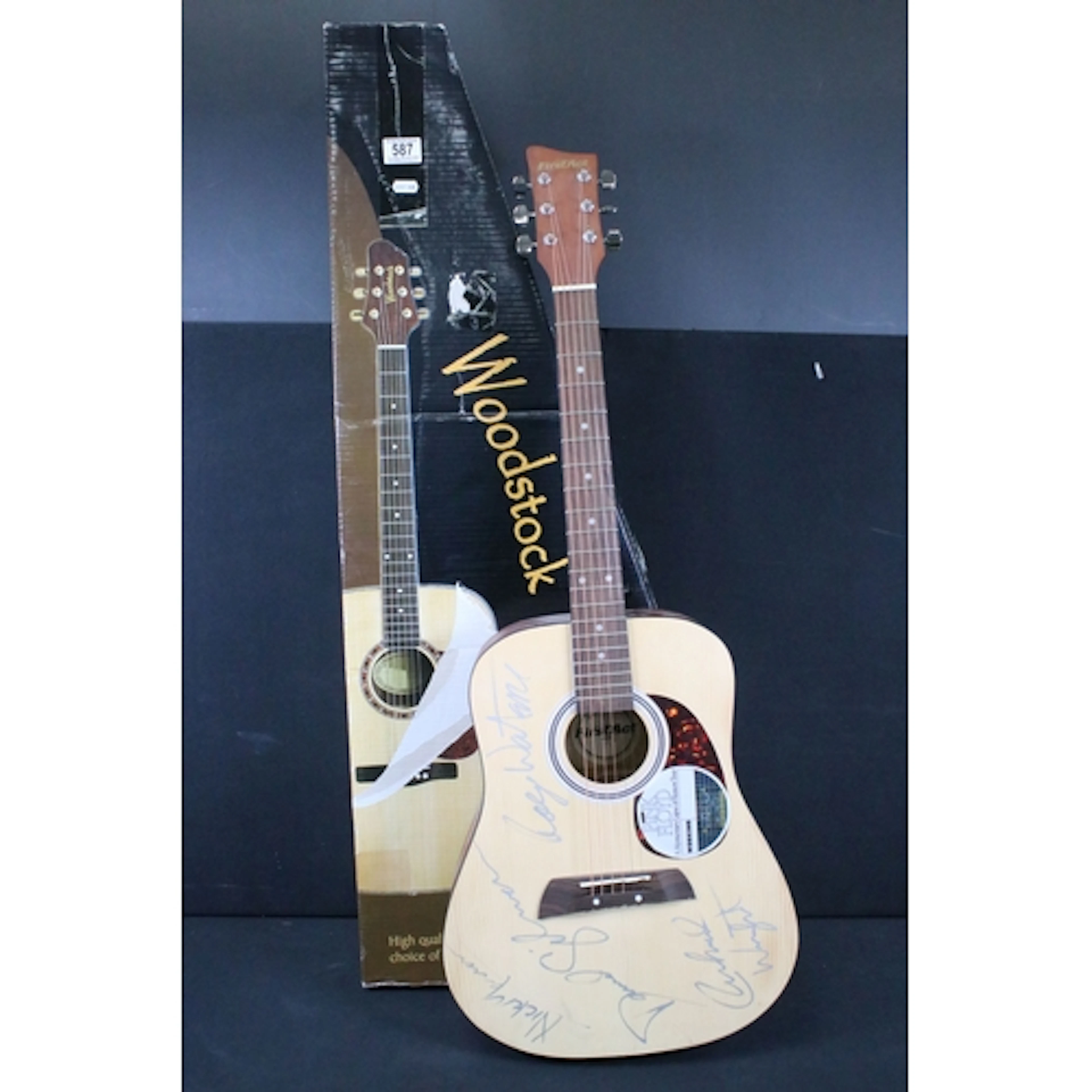 Memorabilia / Autographs - Pink Floyd - fully signed First A...
